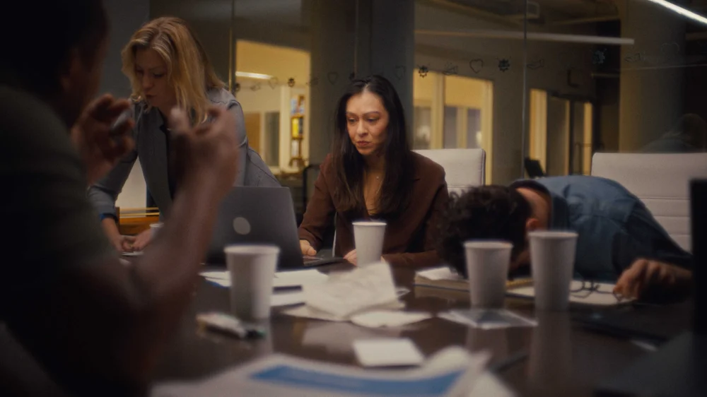 Dynatrace “No Worries” campaign 6-second cutdown showing a woman reacting to a late-night alert
