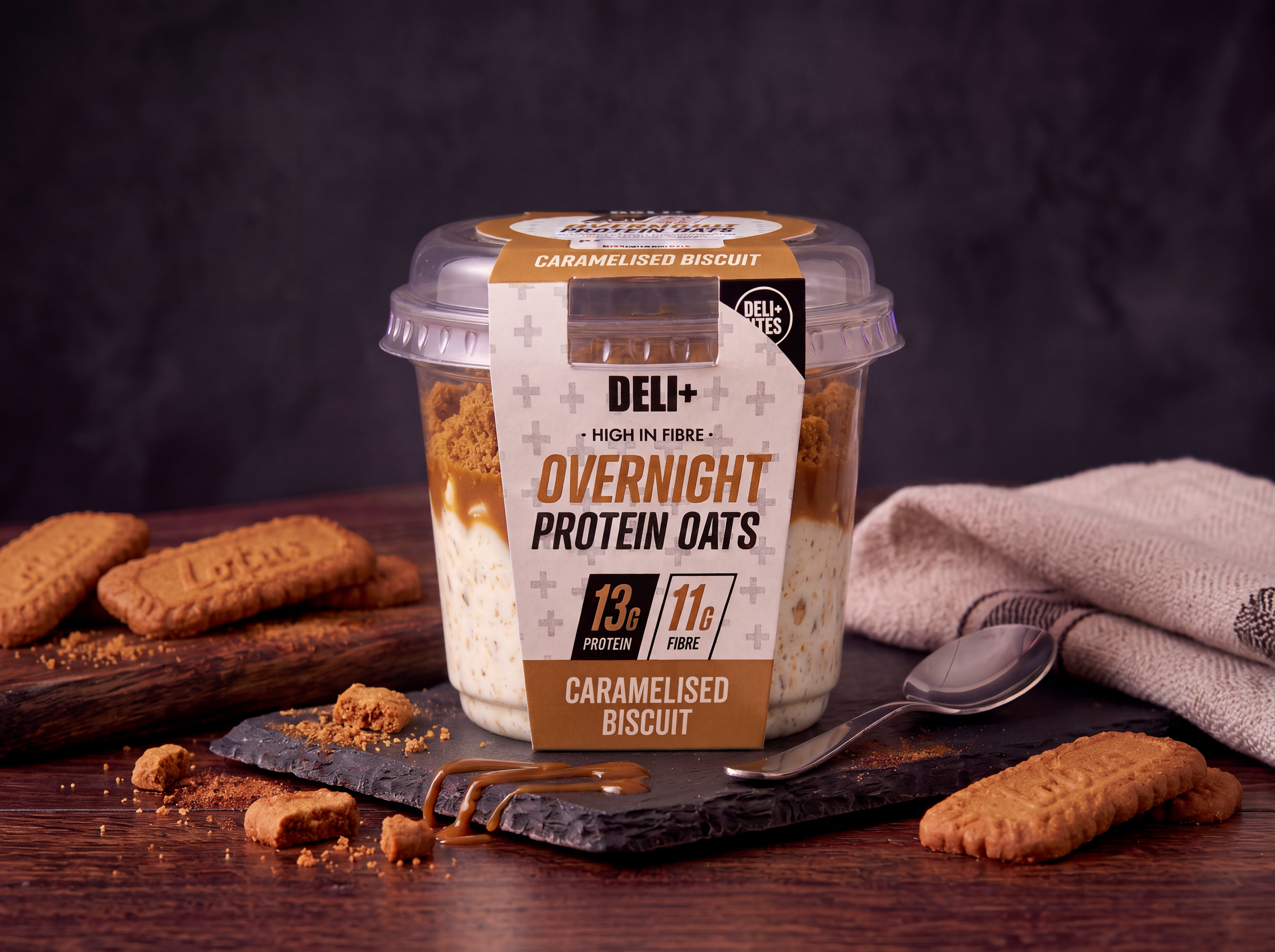 Caramelised Biscuit Overnight Oats