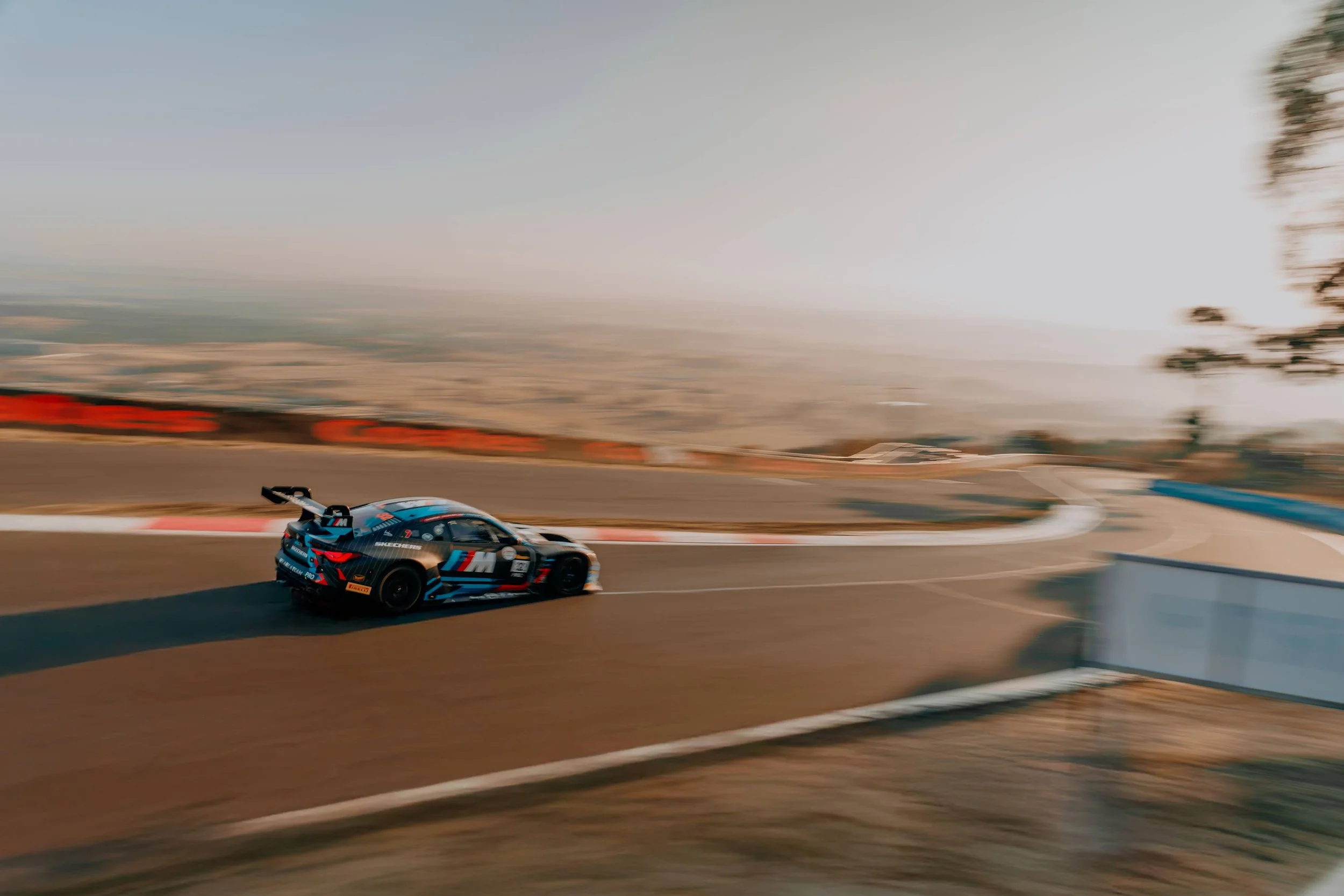 Motorsport endurance race coverage