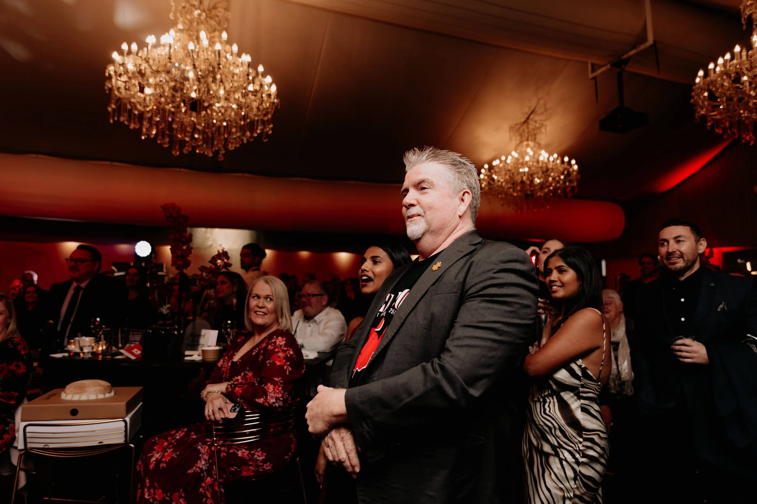 Red Frogs gala moments