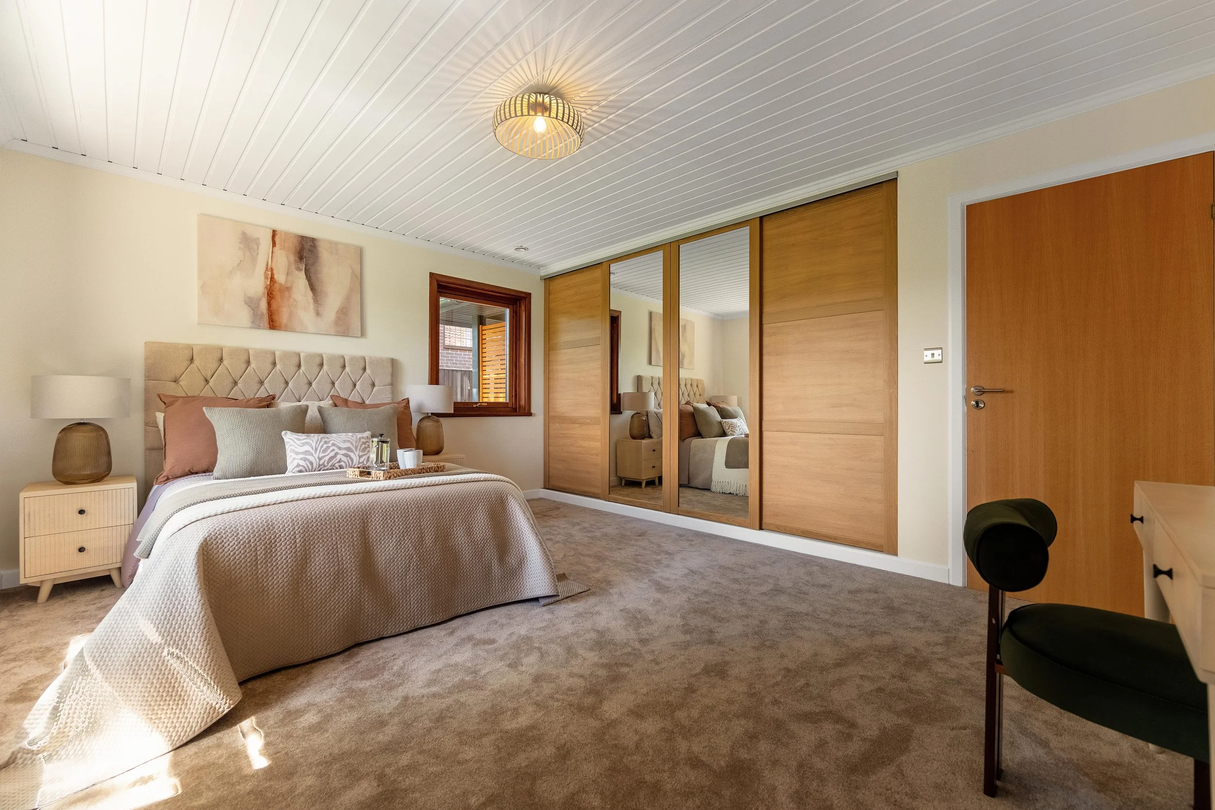 Bedroom after refurbishment - The Chic Relic UK