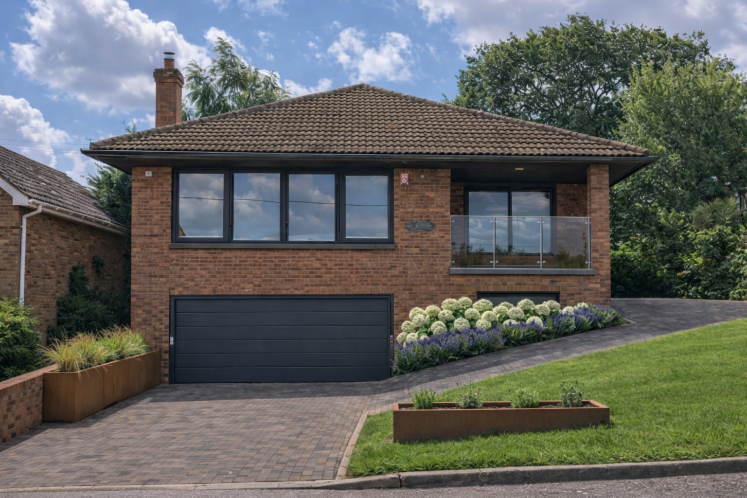 Full home refurbishment exterior transformation - The Chic Relic