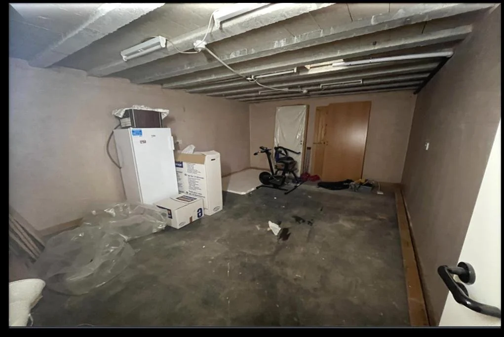 Unused space before conversion - full home refurbishment UK