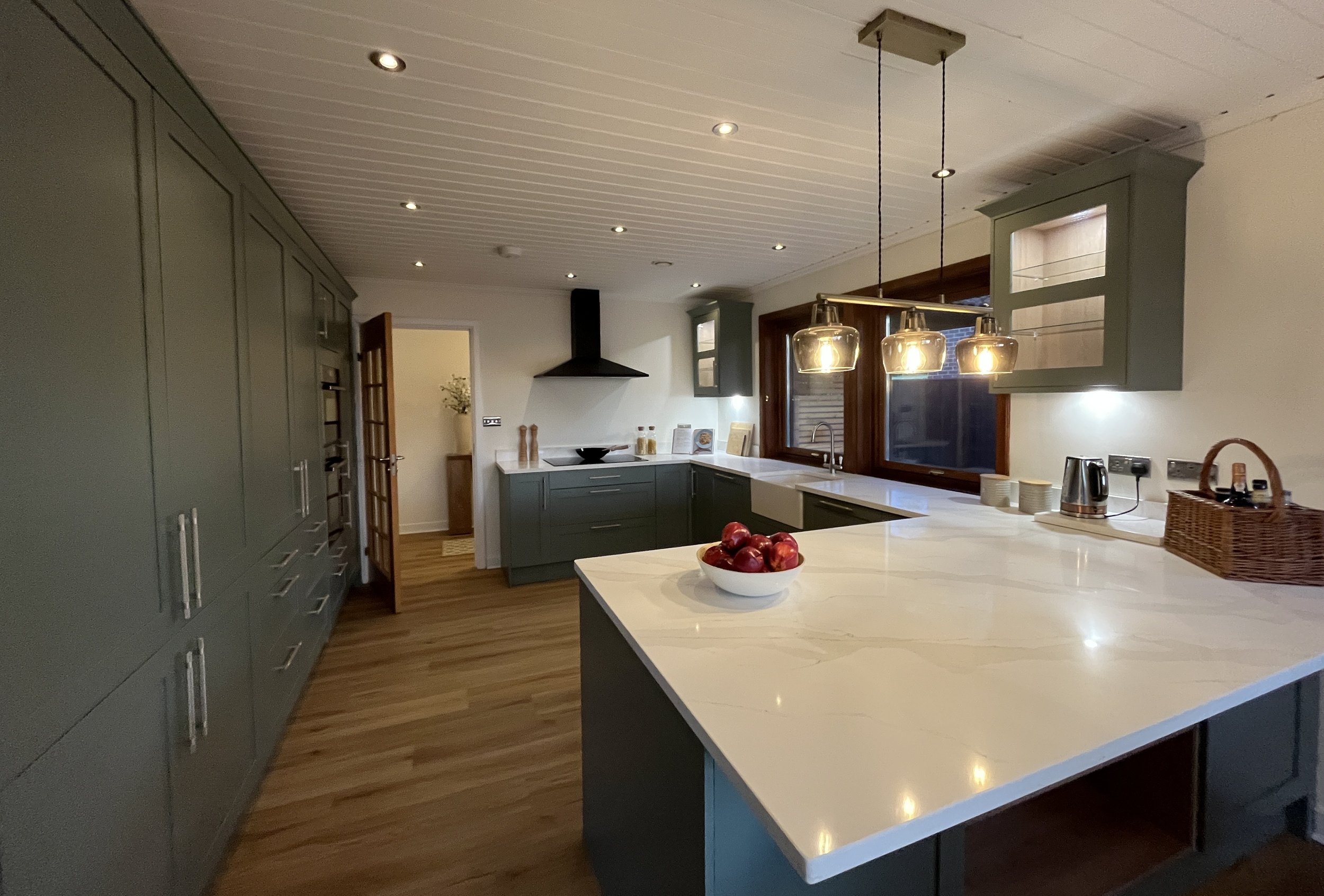 Kitchen after refurbishment view two - The Chic Relic UK
