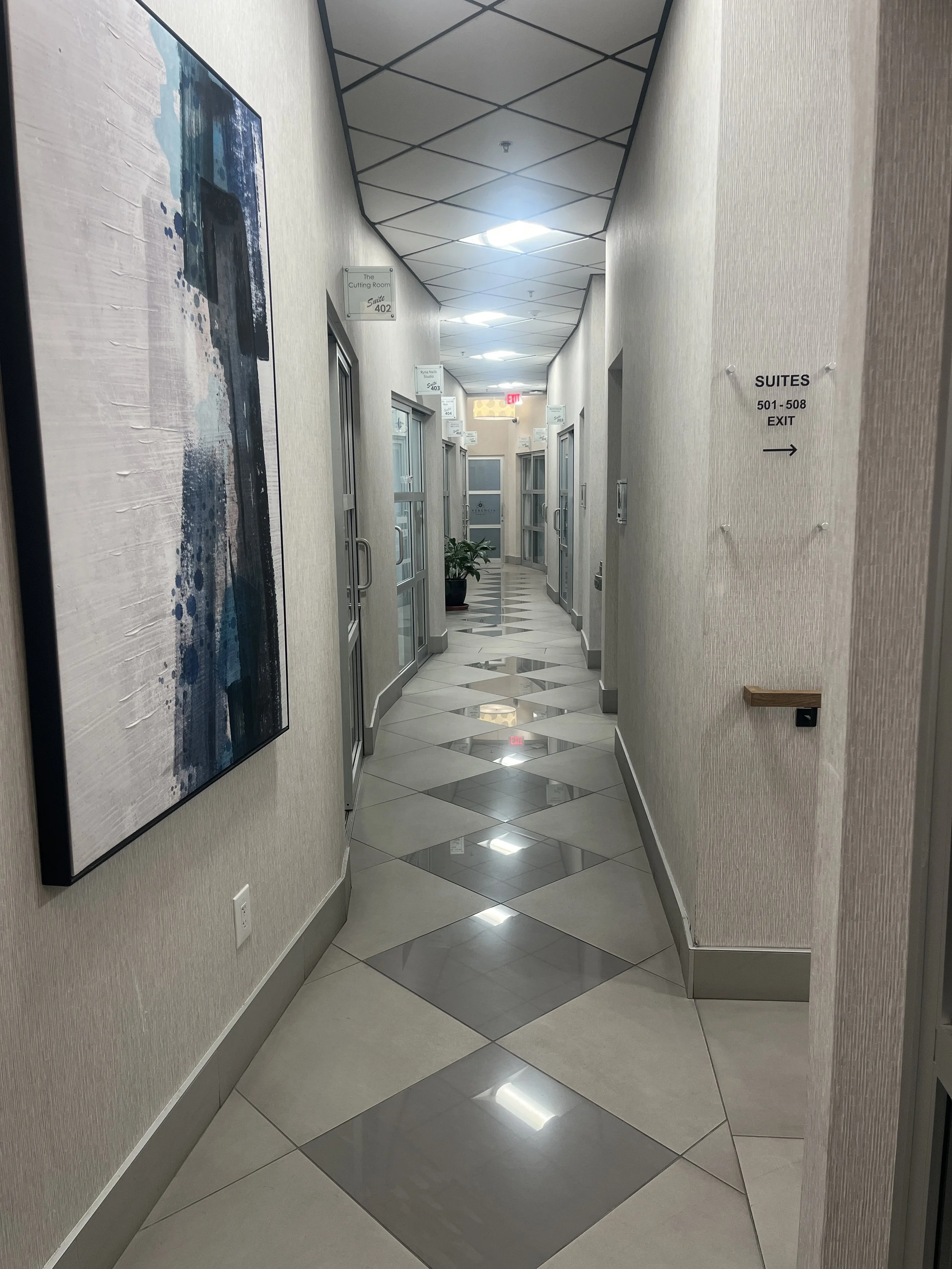 A calm, professional treatment setting