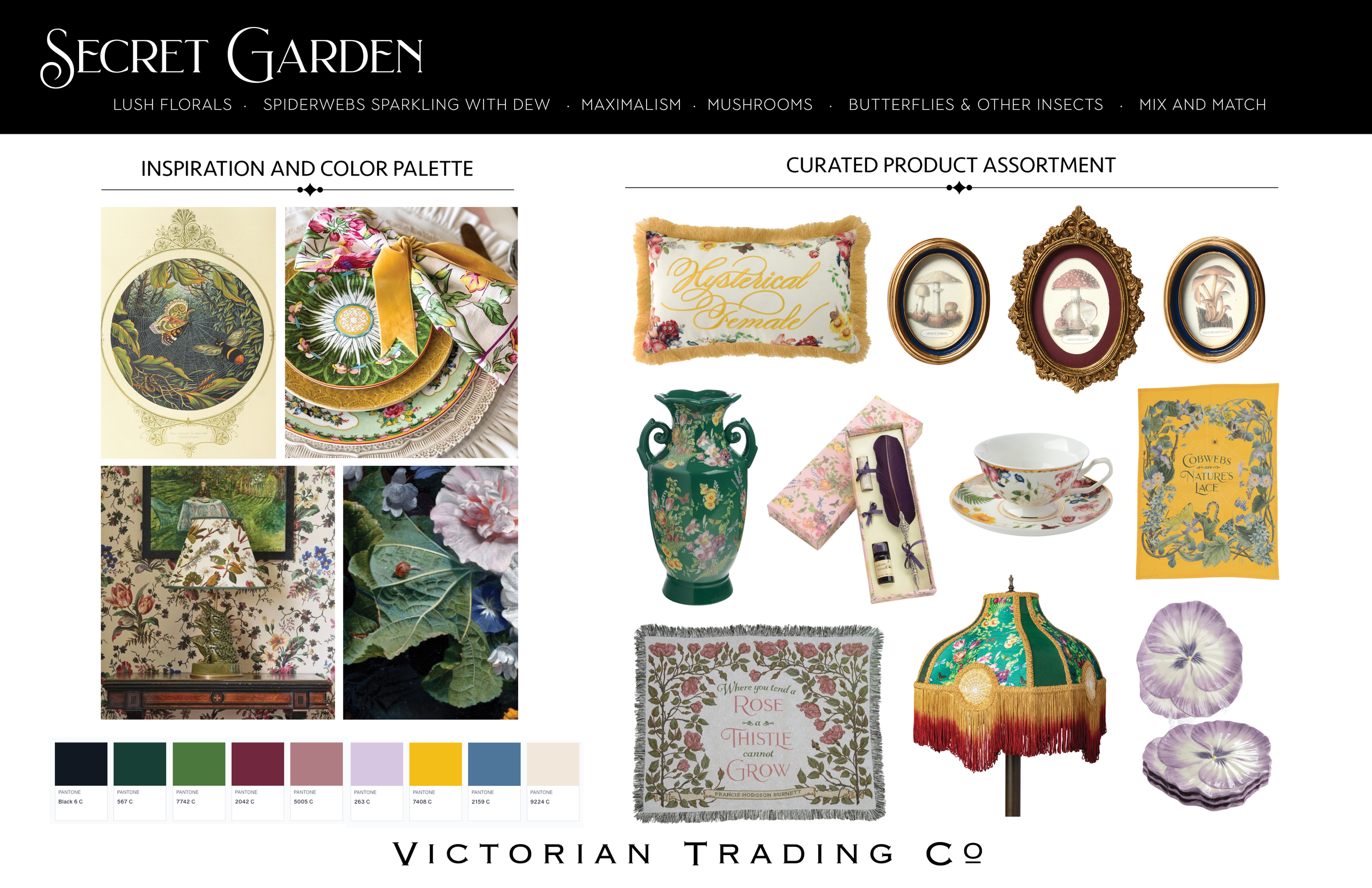 Secret Garden — Collection Sheet 1