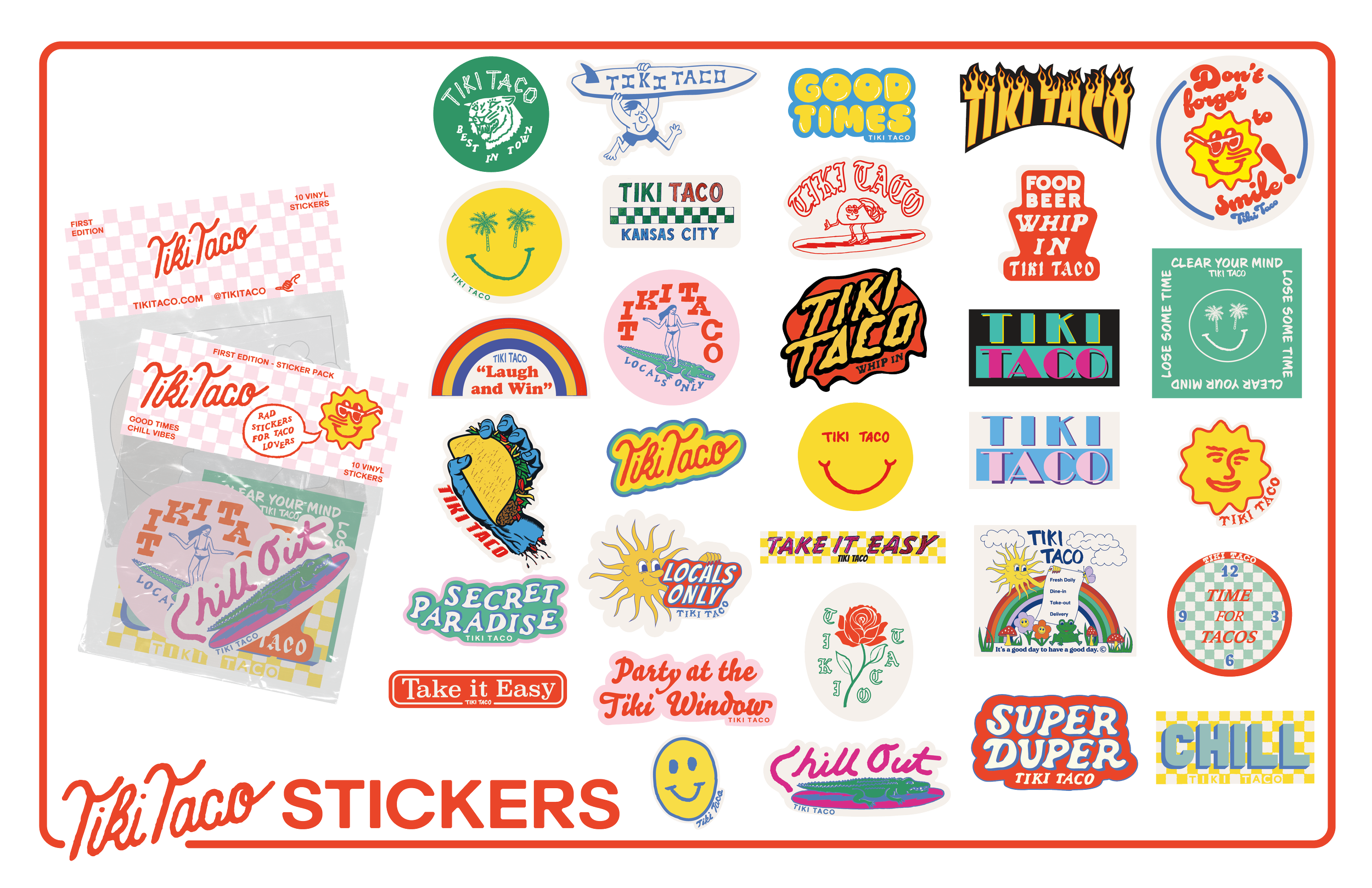 Tiki Taco — Design Board 3