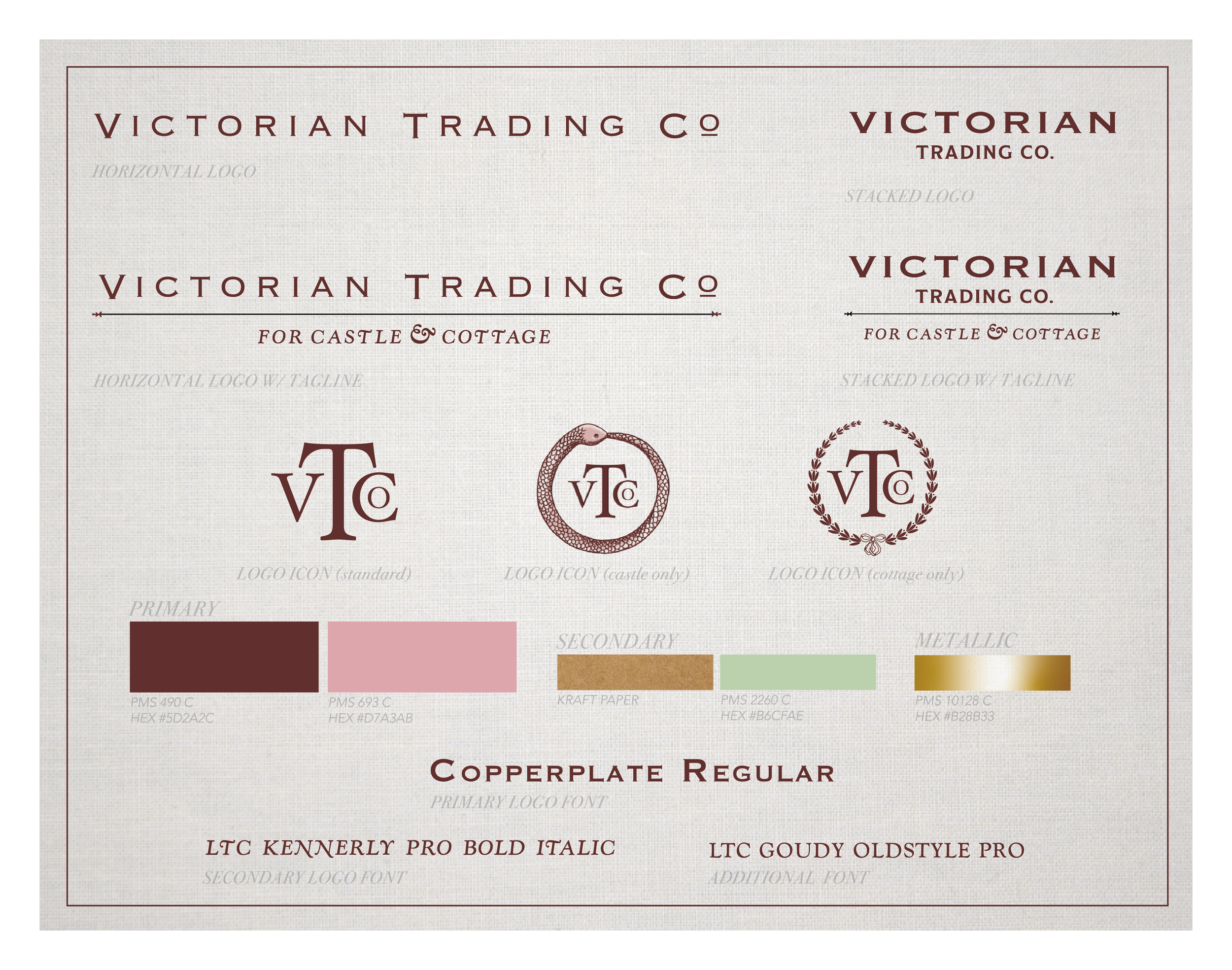 Victorian Trading Co. — Brand Identity 2