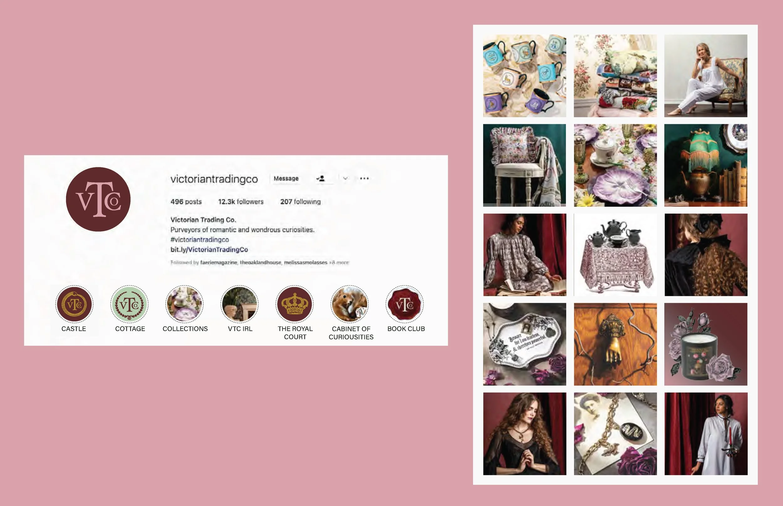 Victorian Trading Co. — Social