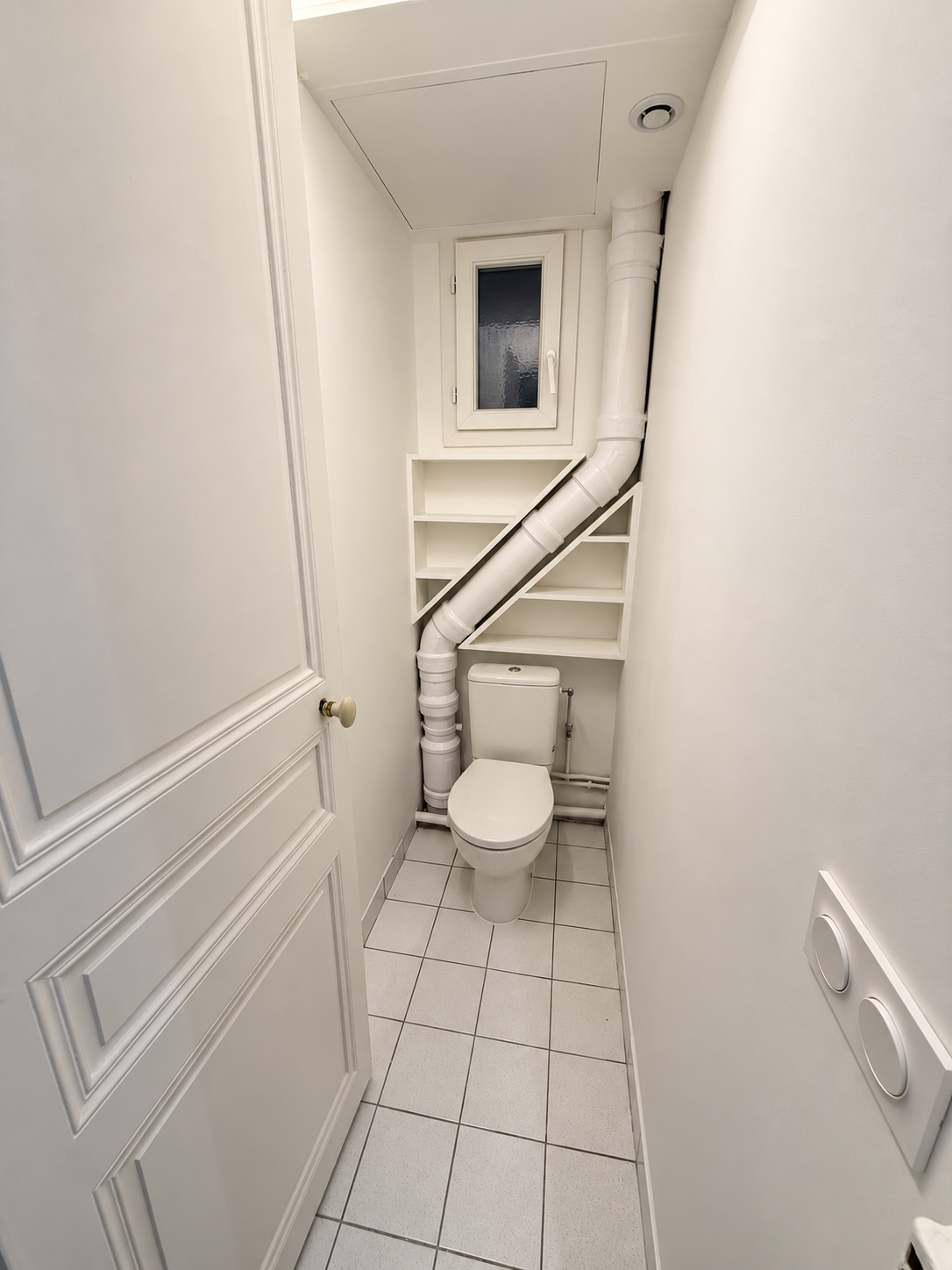 Rénovation complète des WC Bridaine à Paris 17e par MOXIA
