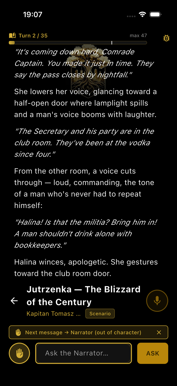 Ask the Narrator