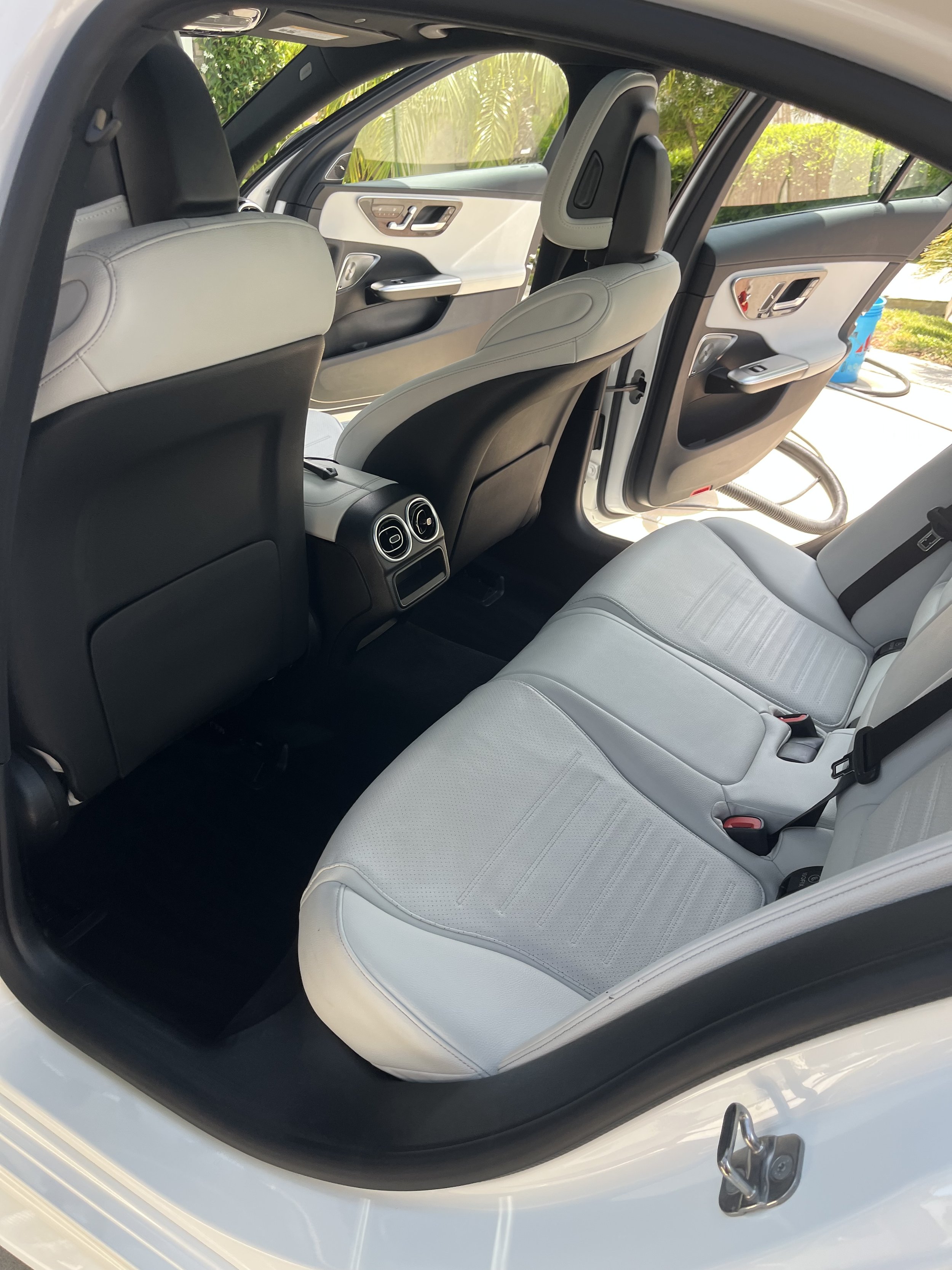 Interior wipe down and dressing