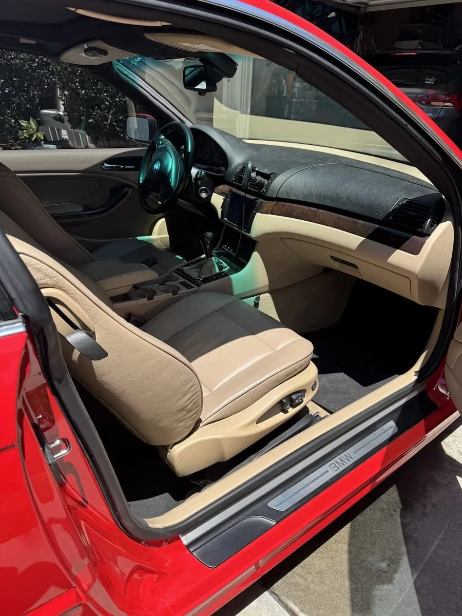 Interior vacuuming service