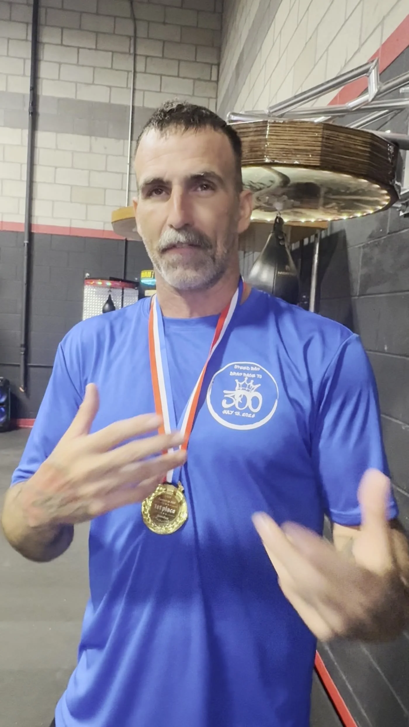 First place medalist at the Race to 300