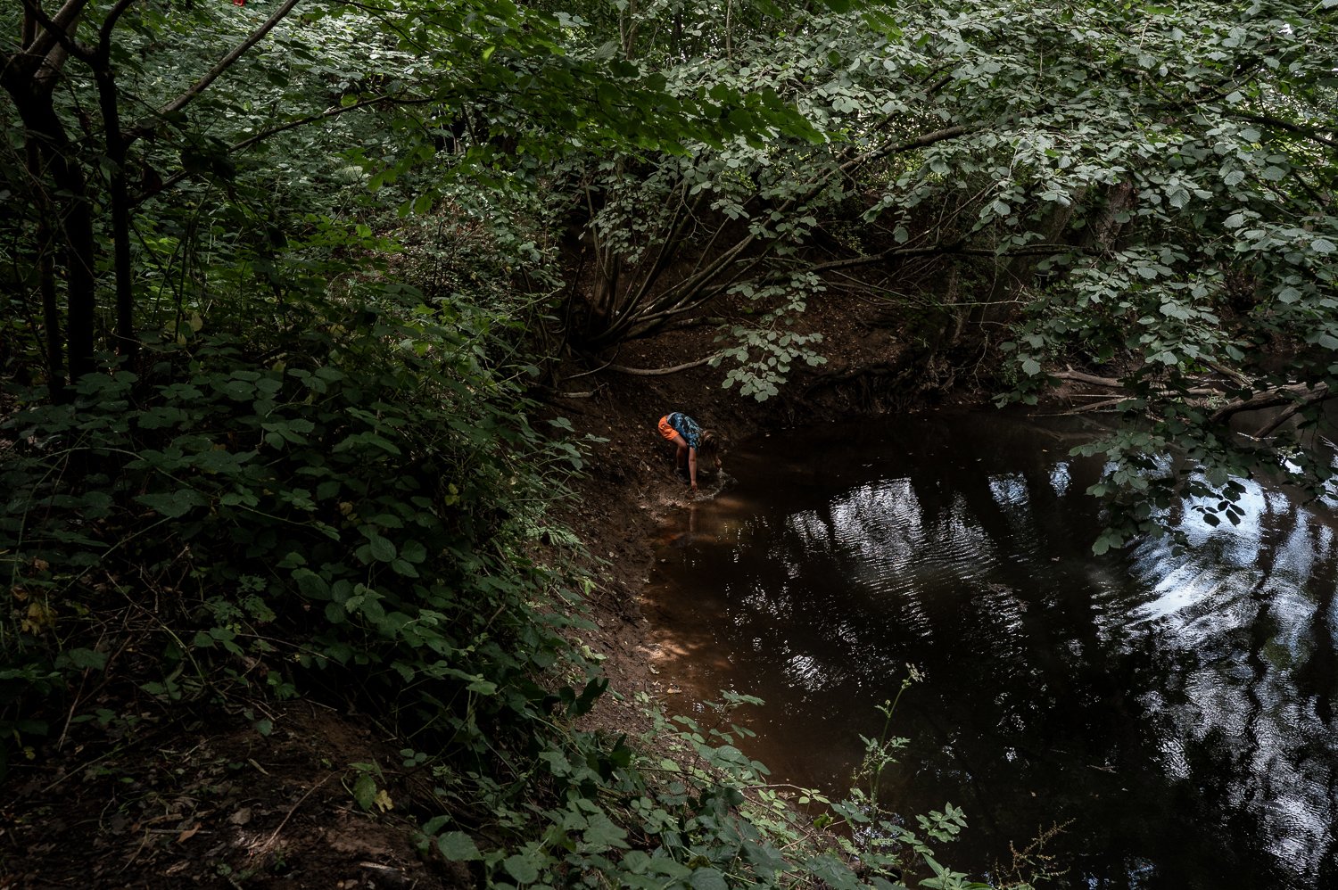 Ripple Effect volunteers testing water quality