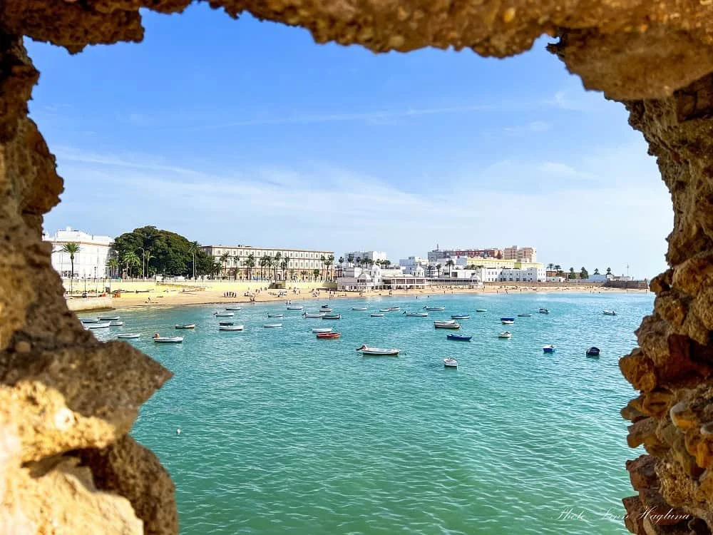 La Caleta Beach Cadiz Spain