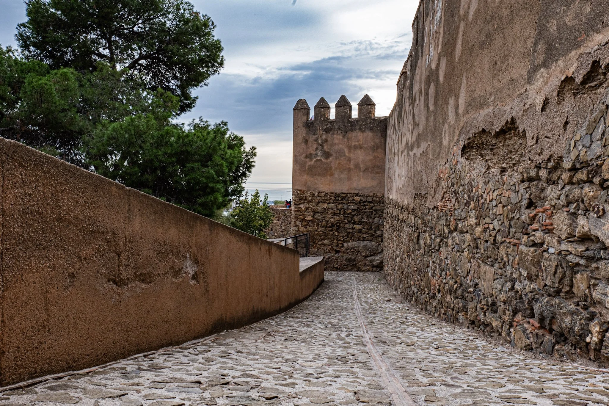 Gibralfaro Castle Malaga Spain