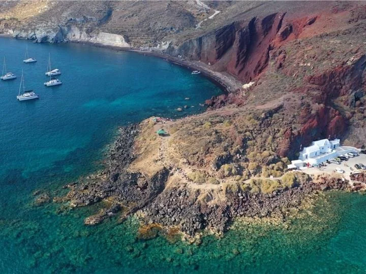 Red Beach Santorini Greece