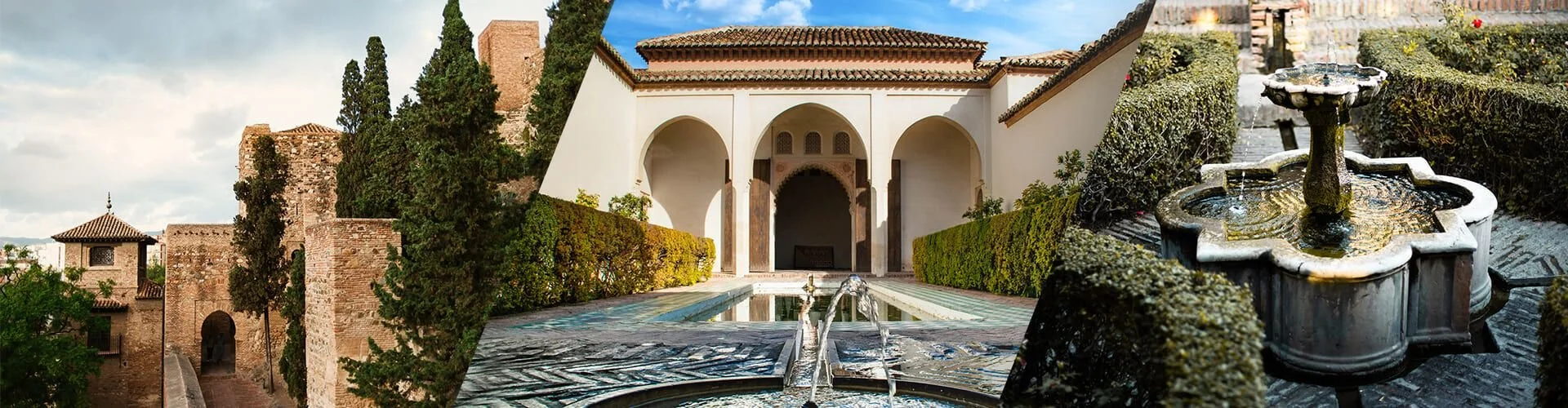 Alcazaba of Malaga Spain