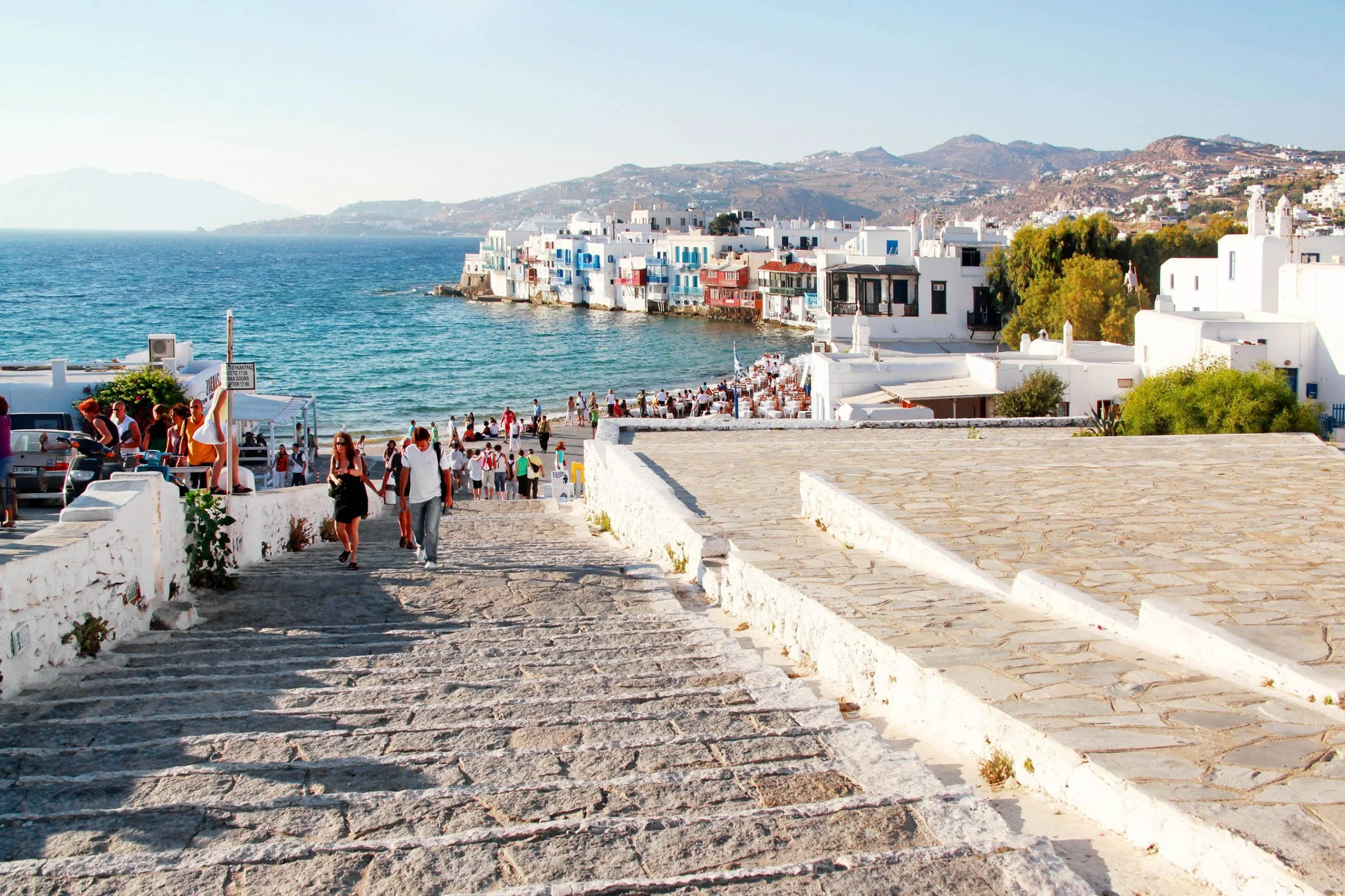 Little Venice Mykonos Greece