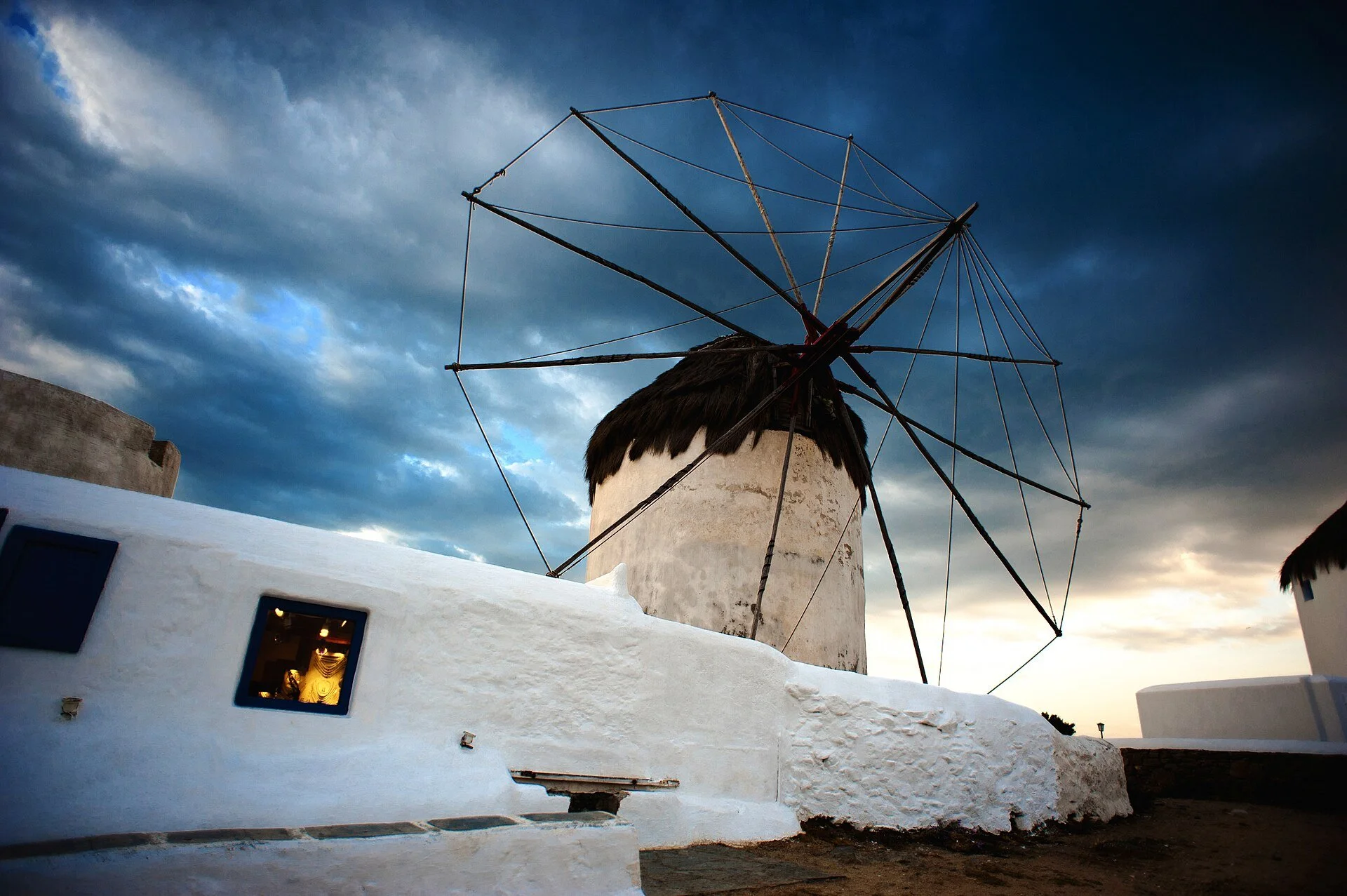 Mykonos Windmills Greece