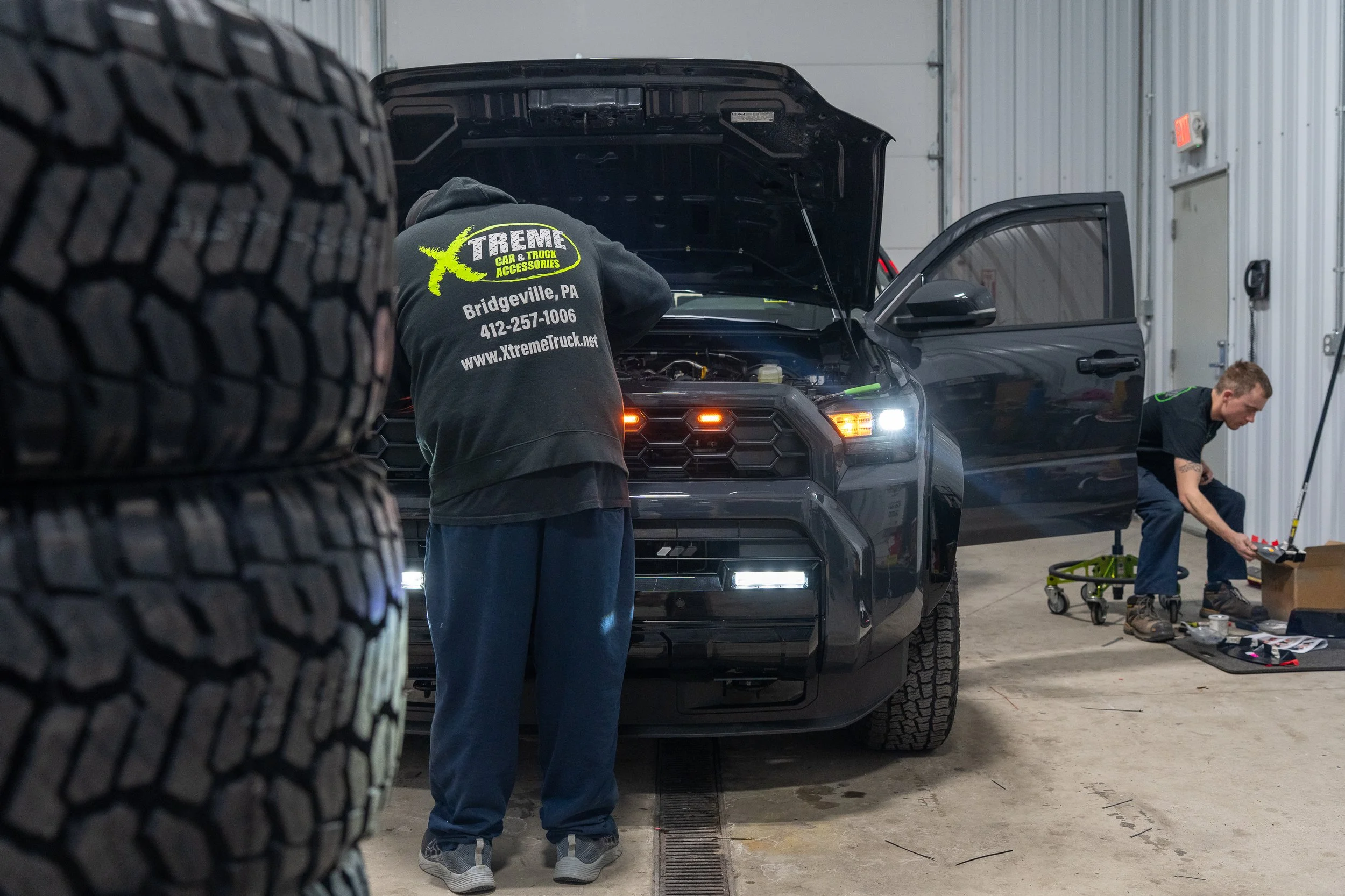 2025 Toyota 4Runner installation at Xtreme Car and Truck Accessories in Bridgeville, PA