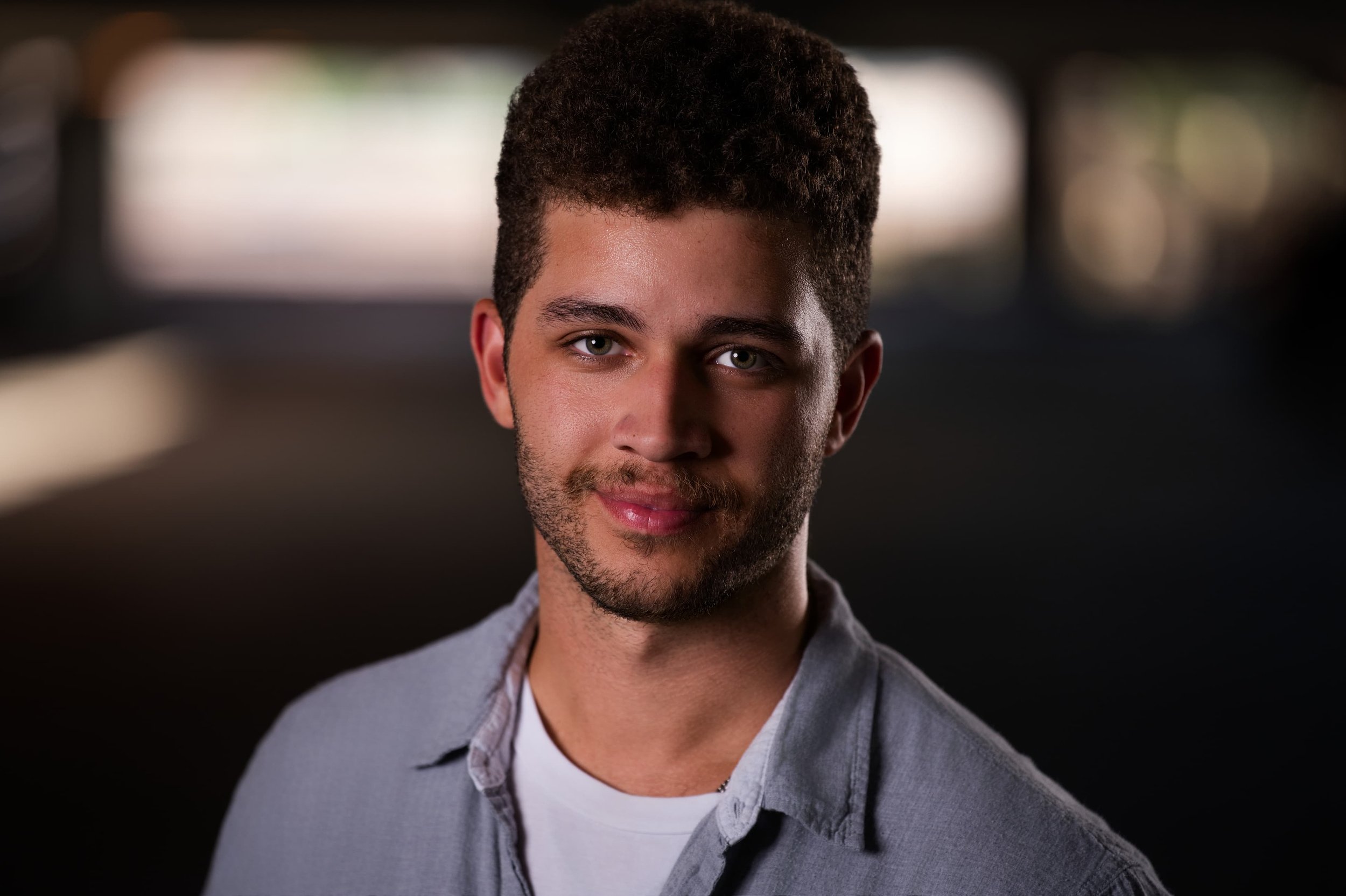 Theatrical actor headshot, Austin