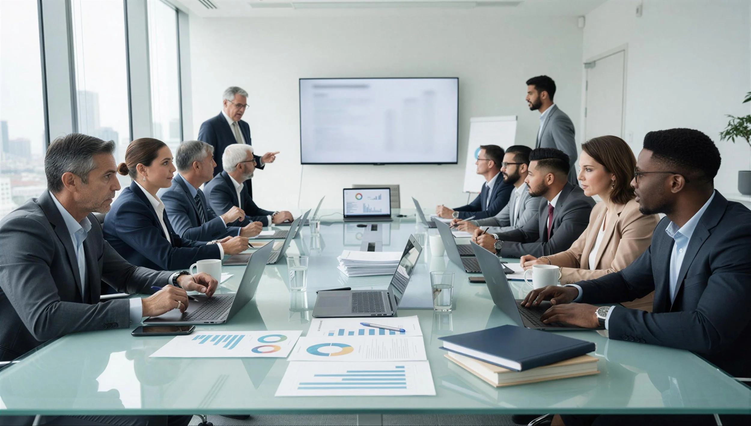 The Alpha Group executive advisory board meeting