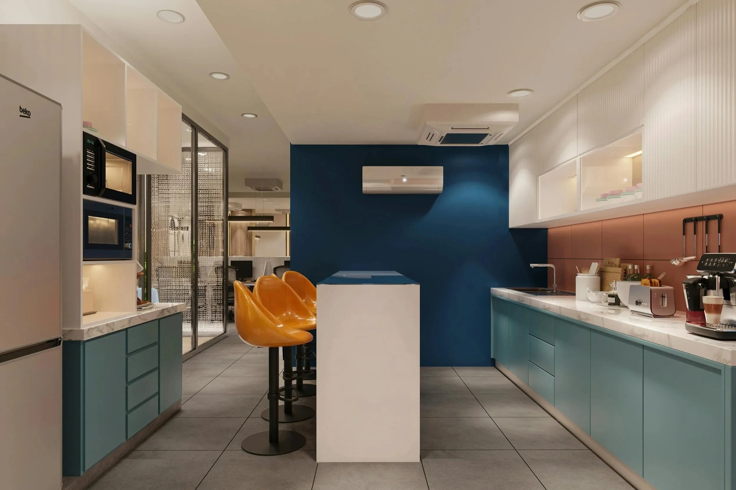 Modern kitchen renovation by OnePointFix