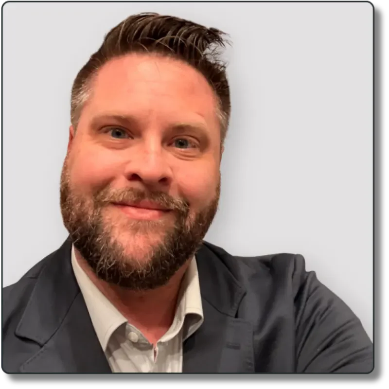 Jason Fink, business consultant and founder of the Grateful Builder in Roanoke, Virginia