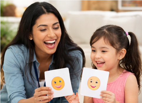 Play-based early intervention ABA session