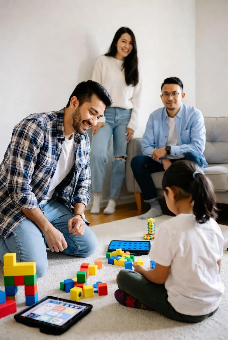 Therapist and Parents