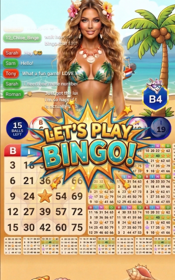 Bingo on the Beach