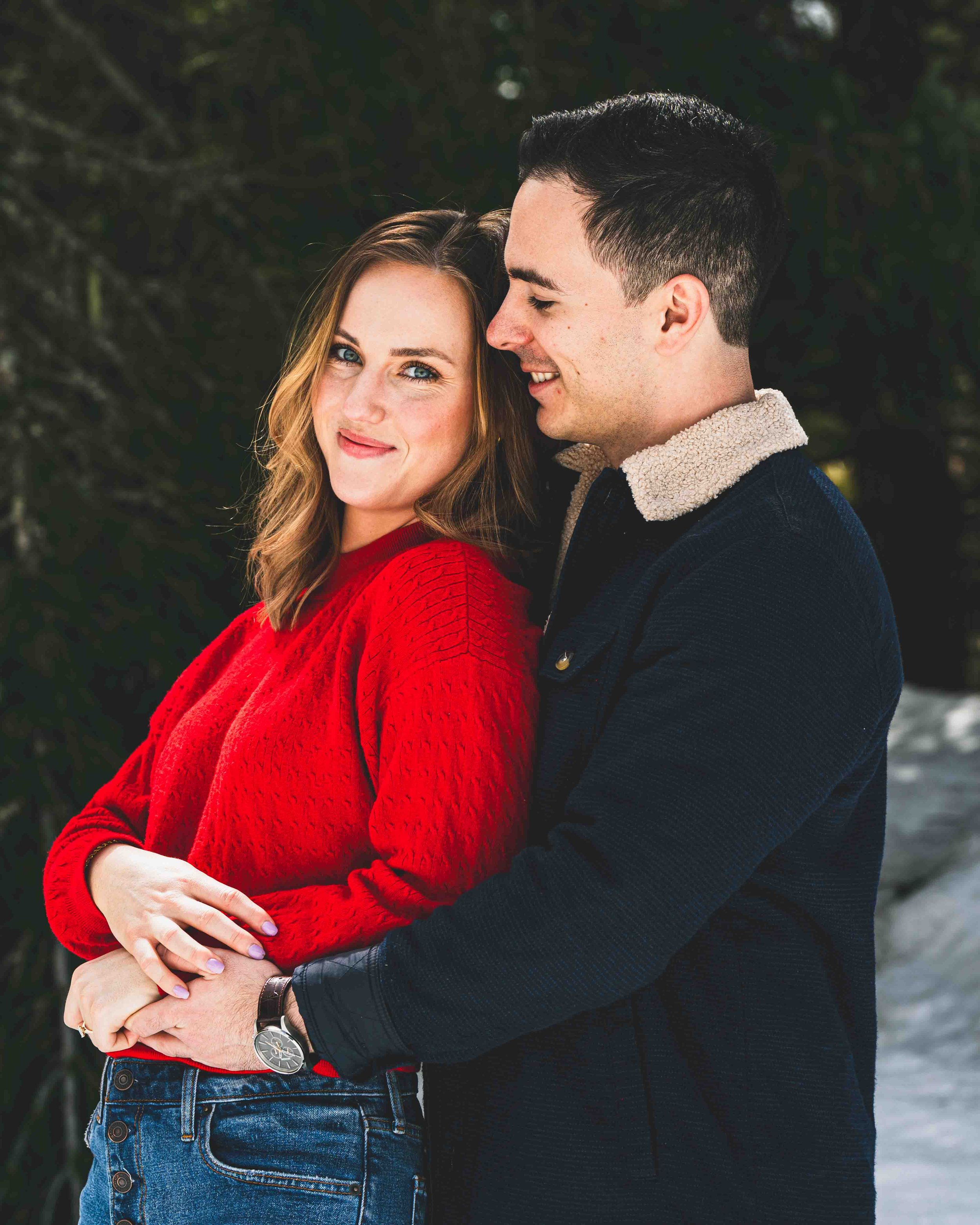 Couples engagement photo session Seattle natural candid photography