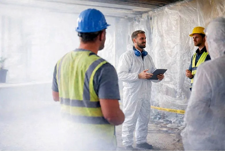 Professionals performing health-aligned environmental remediation