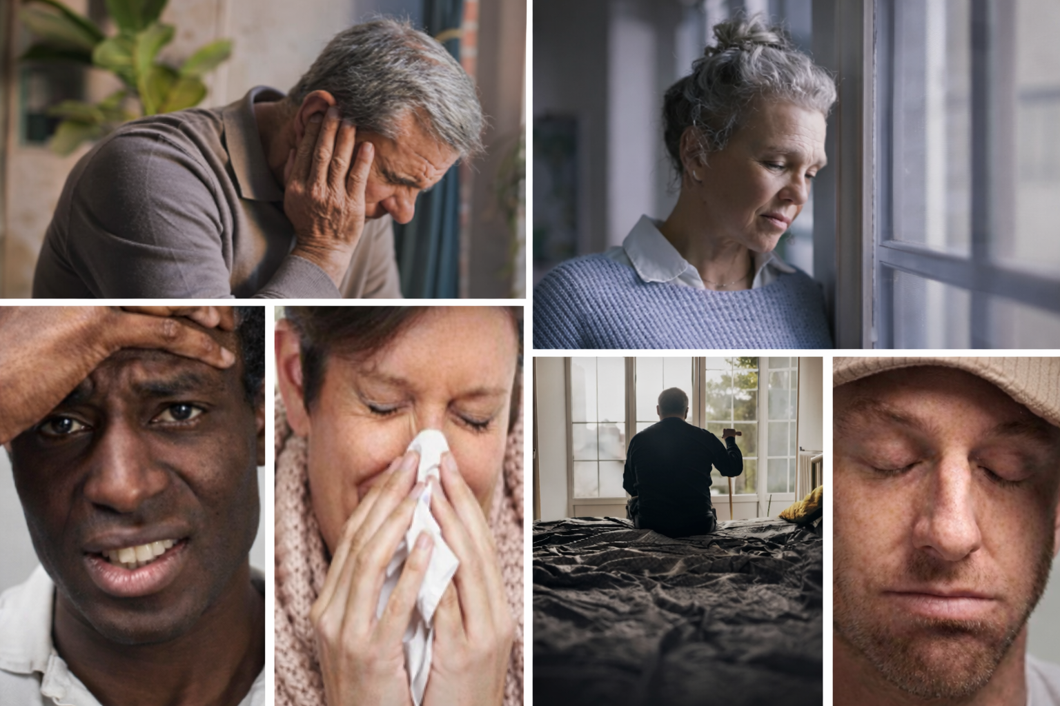 People affected by indoor environmental conditions