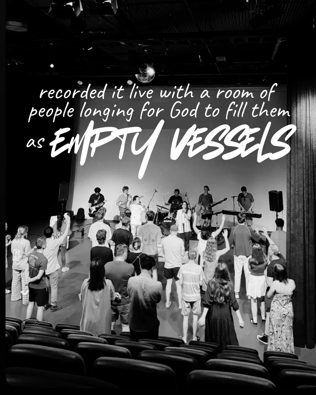 recorded it live with a room of people longing for God to fill them as empty vessels