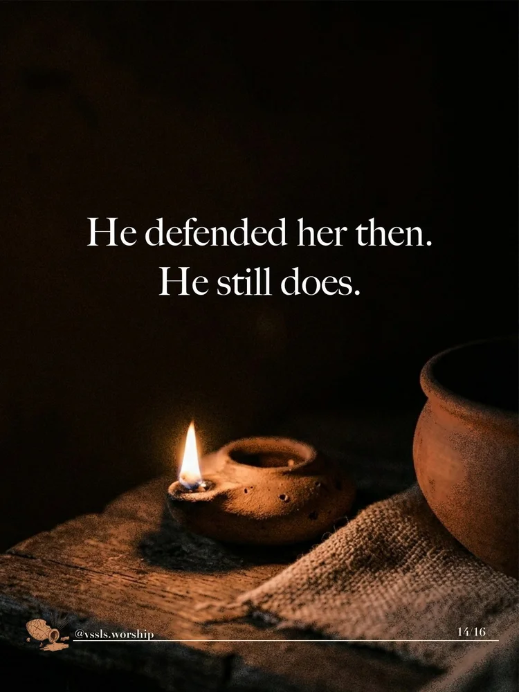 He defended her then. He still does.