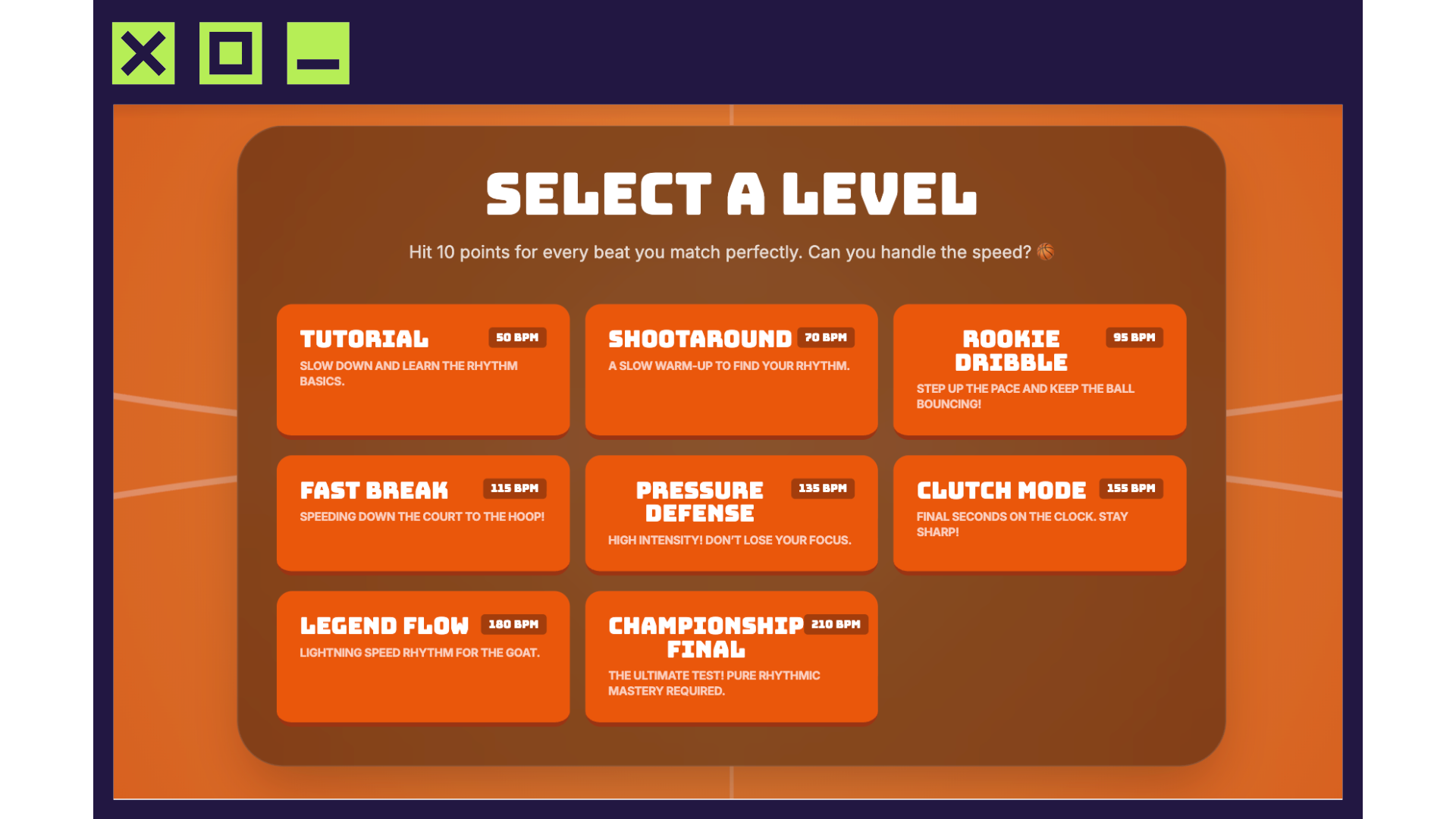 BEATBALL game screenshot