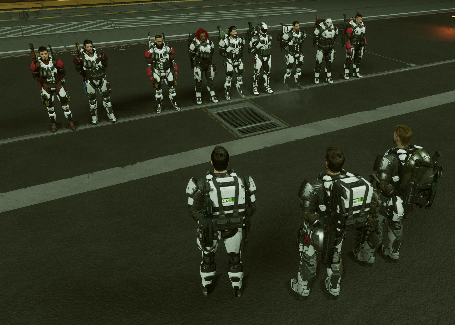 HDI ground team moving together
