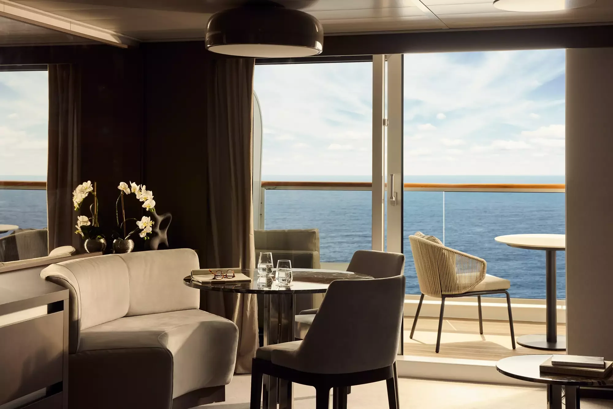 Penthouse of the Explora Journeys Facing The Sea