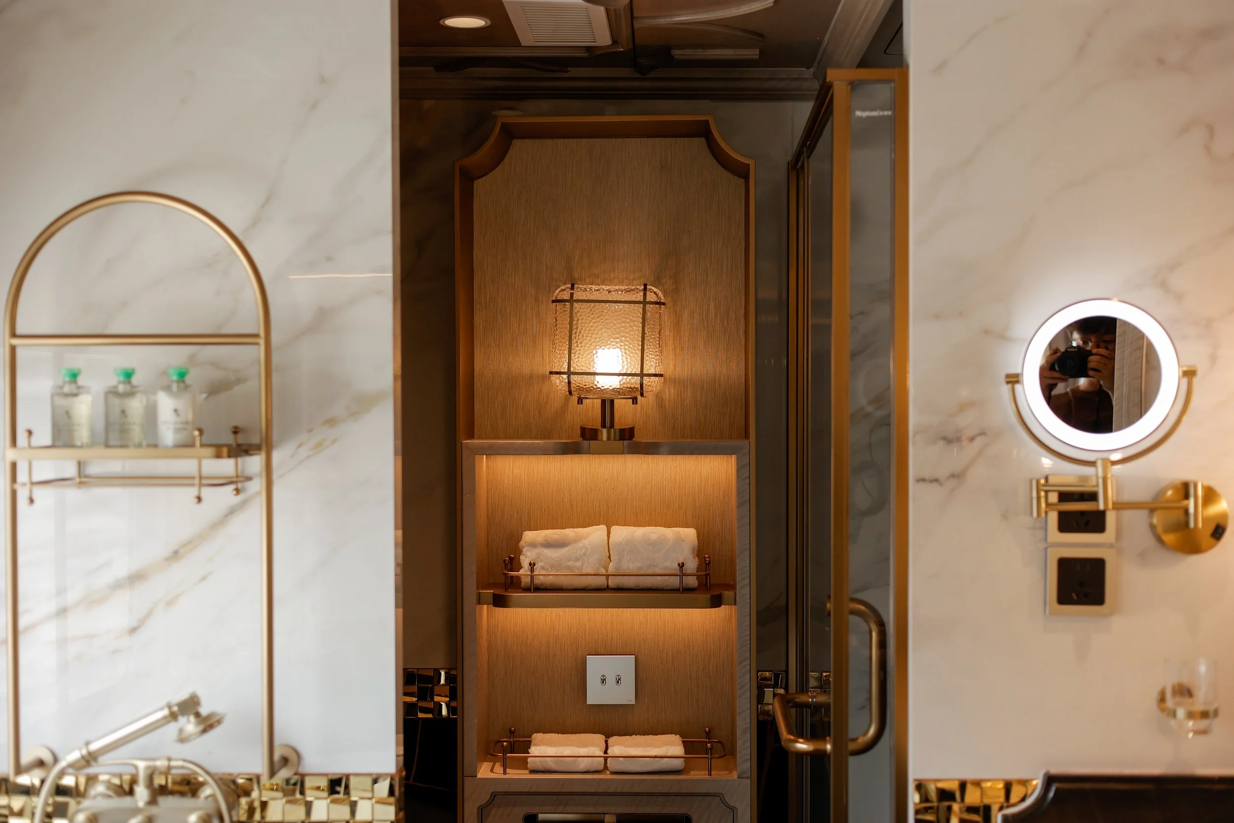 Details of Bathroom of Grand Suites Room of Silk Road Express