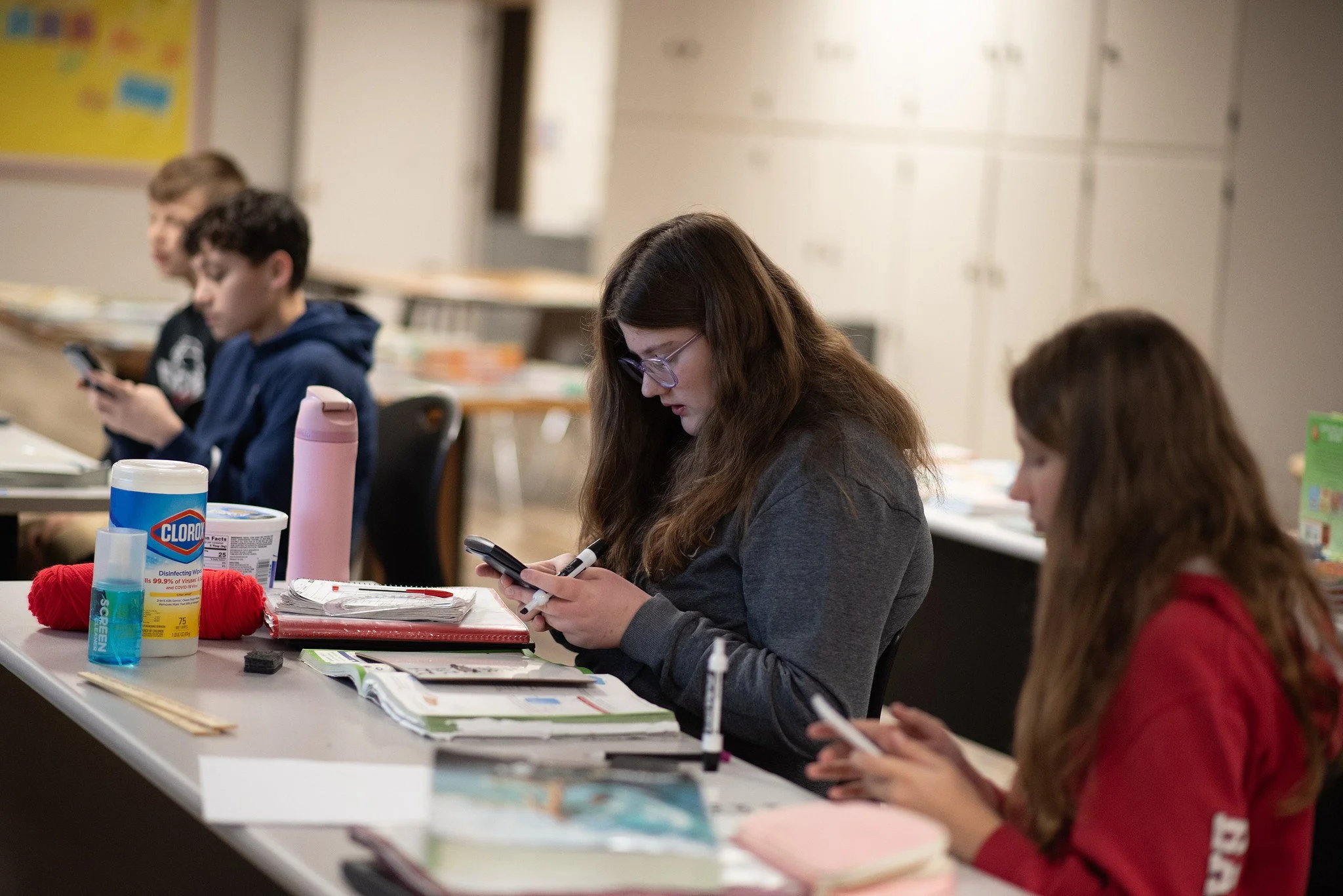 Students in athletics at St. Paul Lutheran School
