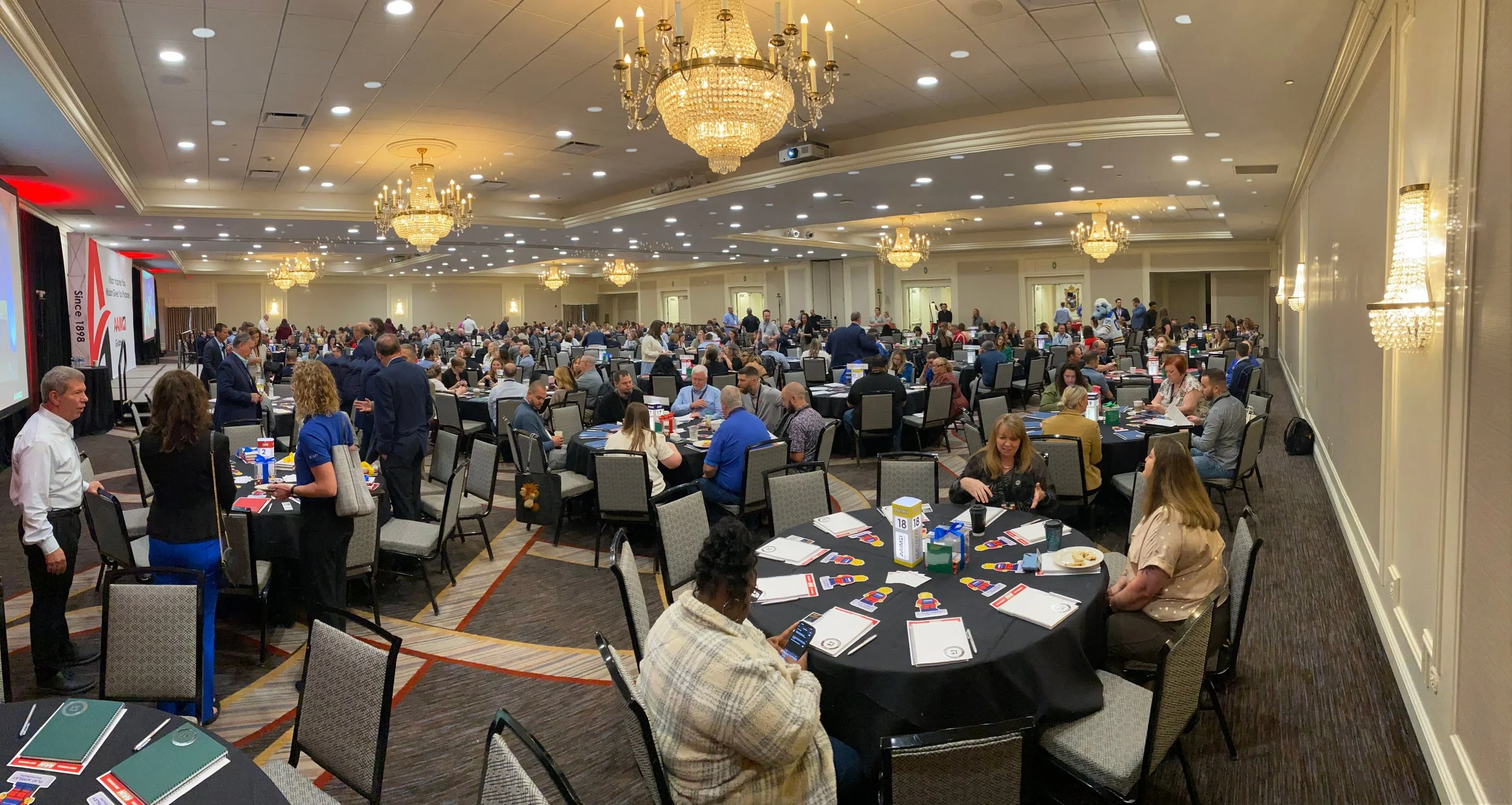 AAIM leadership conference ballroom audience