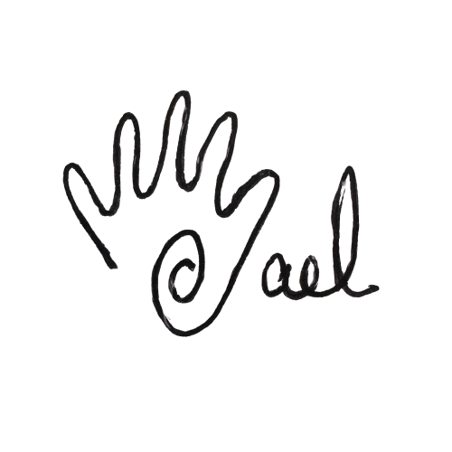 Jael A Mano hand logo