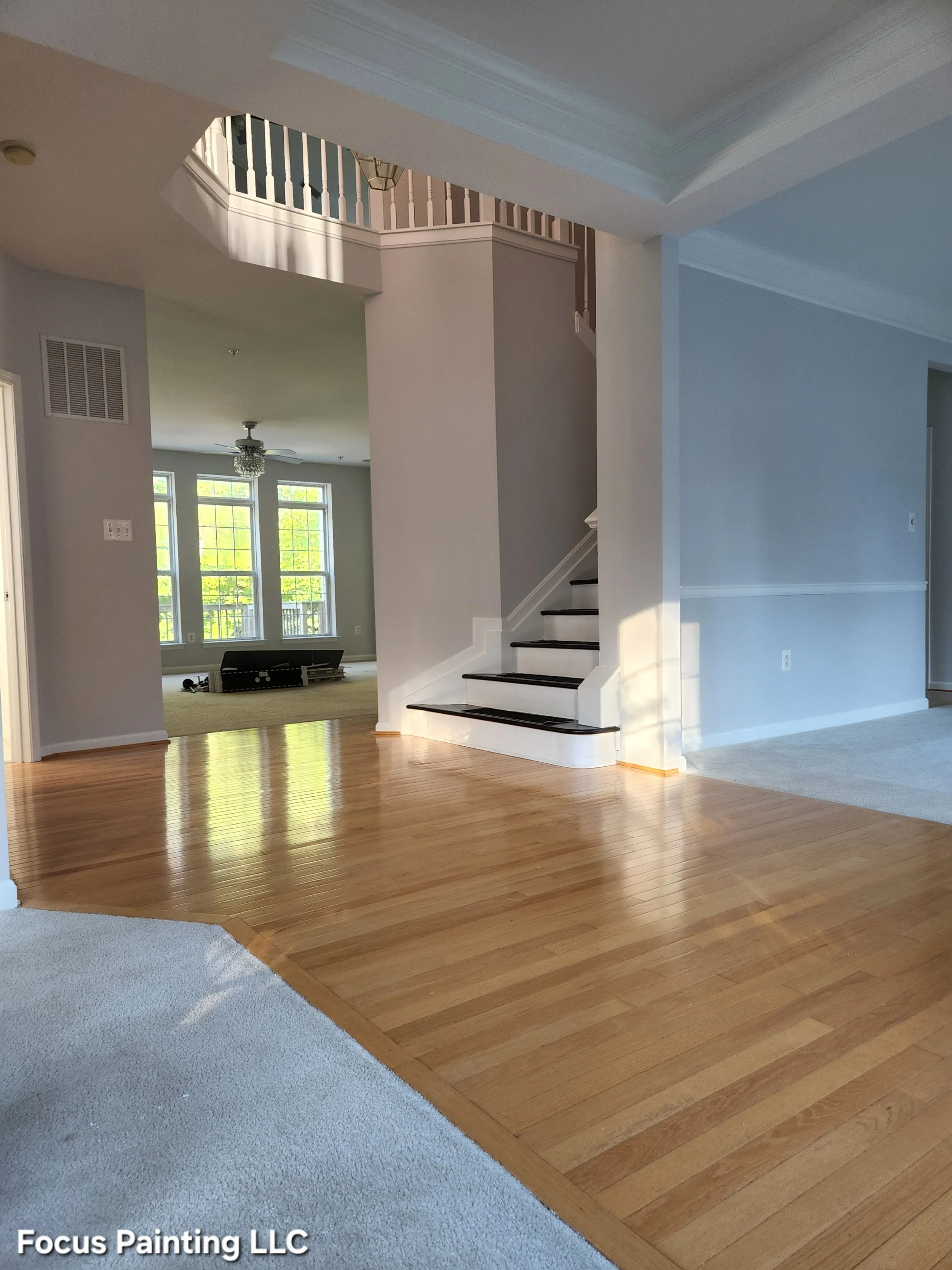 Interior painting and remodel work by Focus Painting in Bowie, Maryland