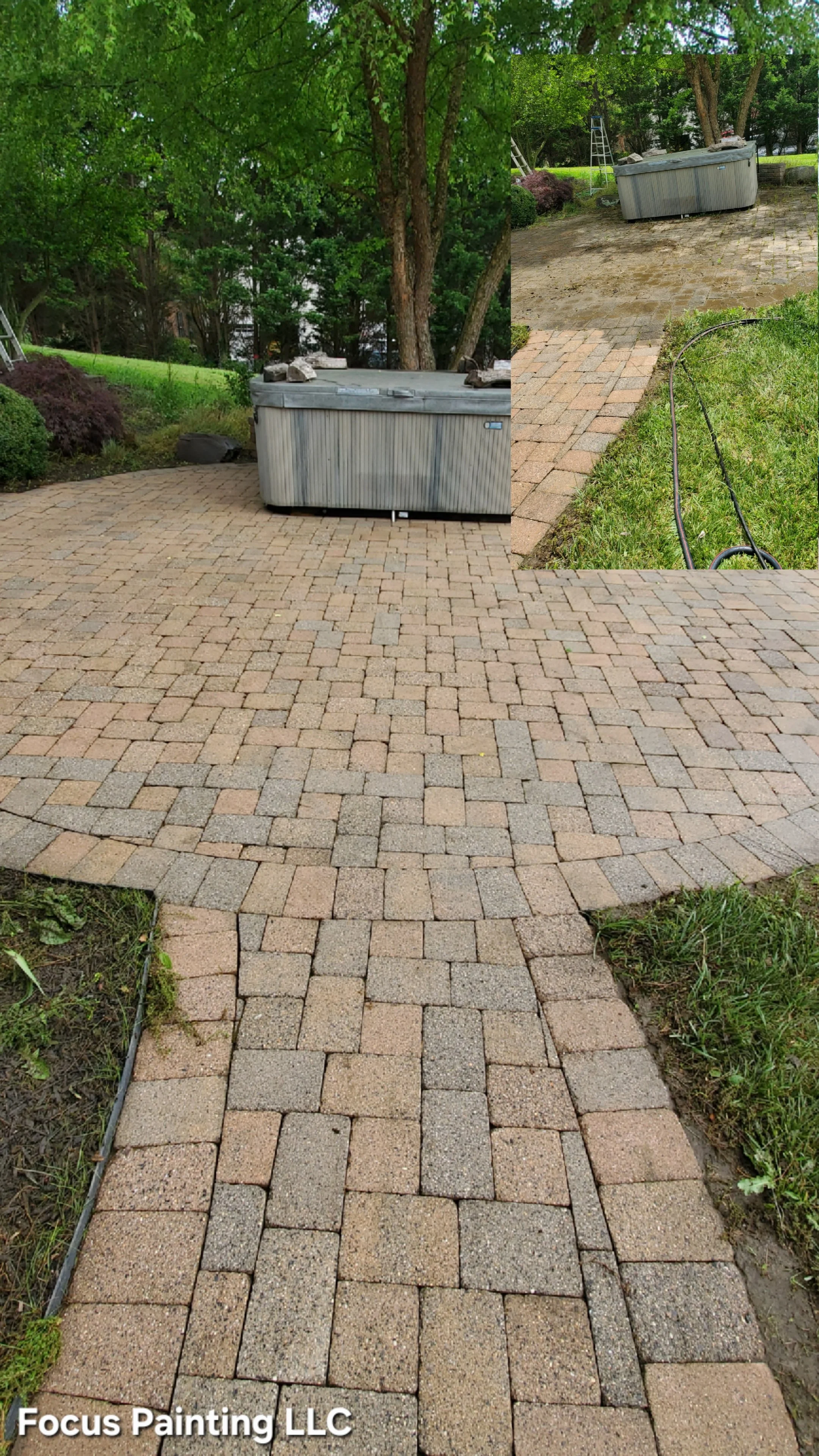 Powerwash by Focus Painting in Maryland