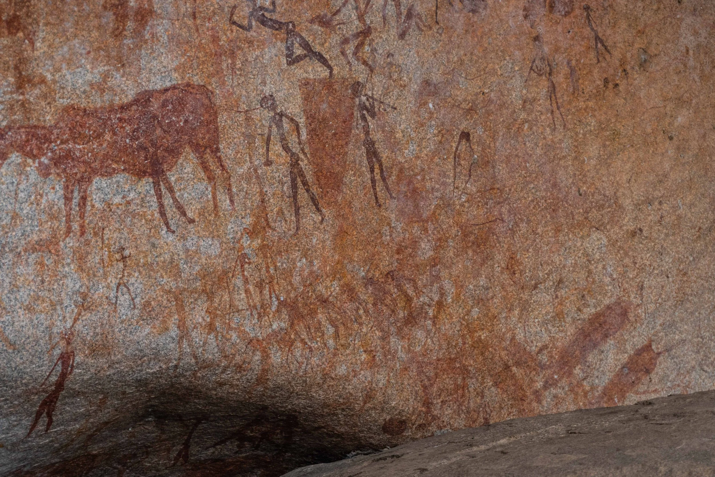 human figures, animals & instruments