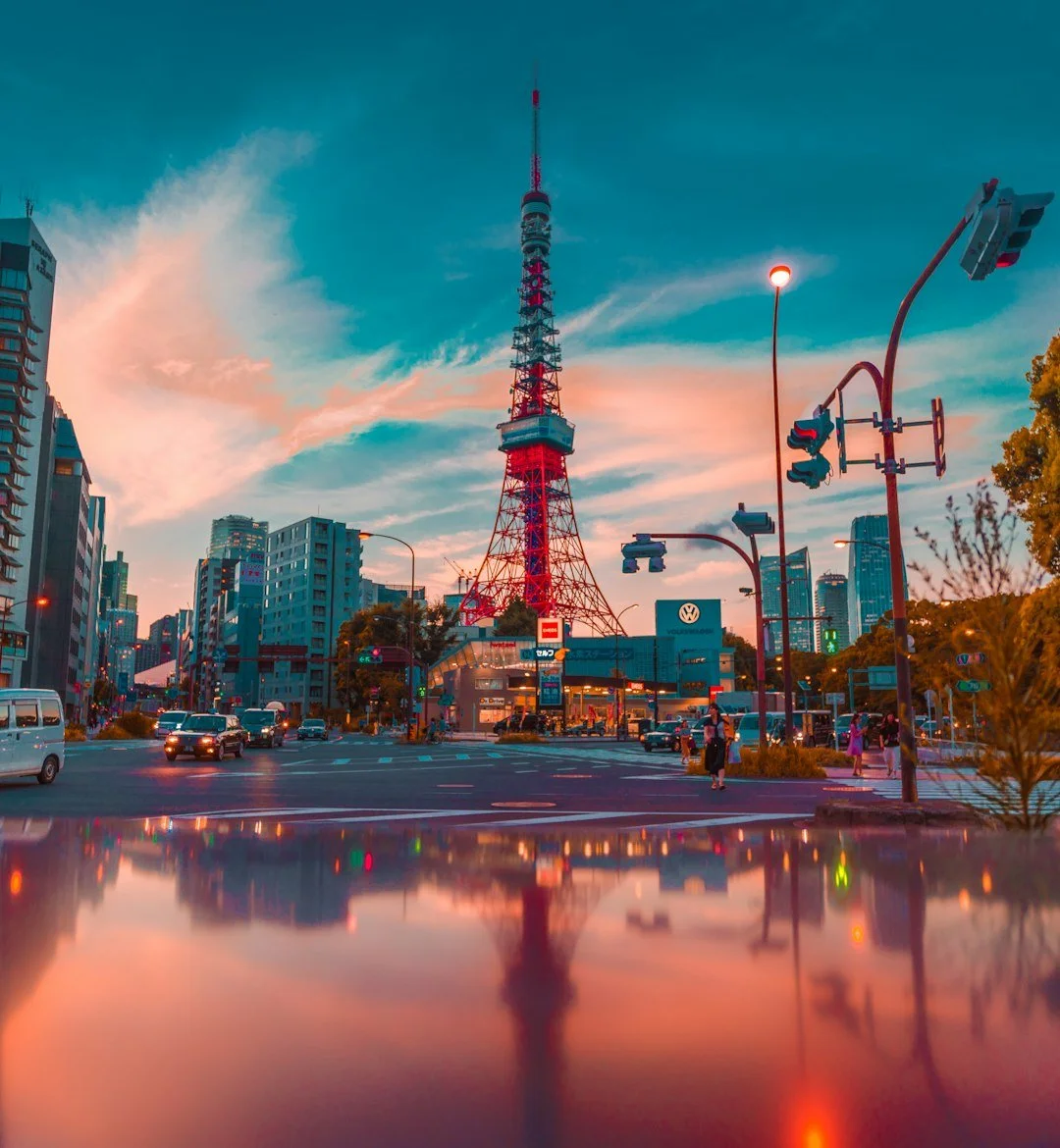 Family Odyssey — Shibuya Crossing, Tokyo