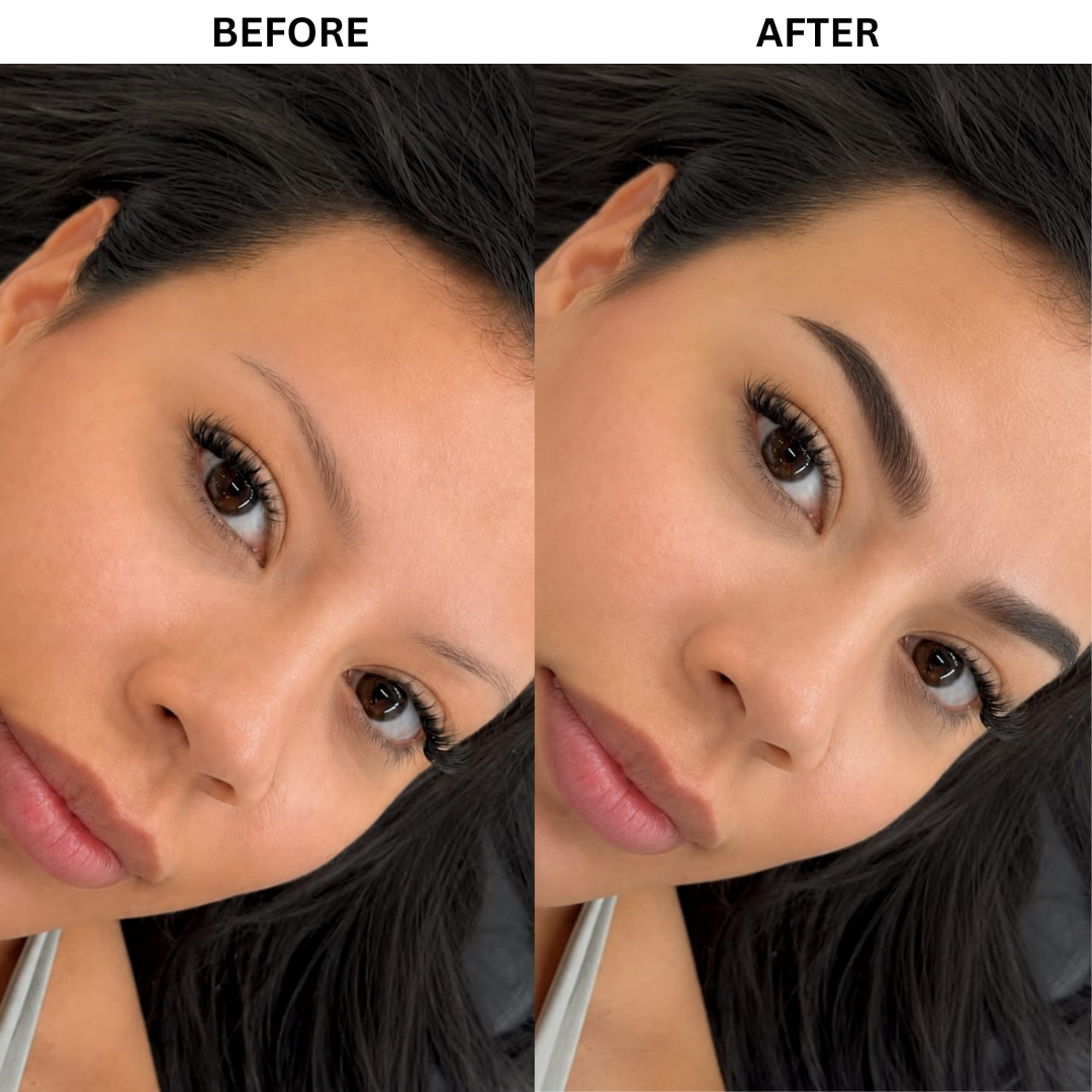 Microblading before and after result at By Bautis Spa
